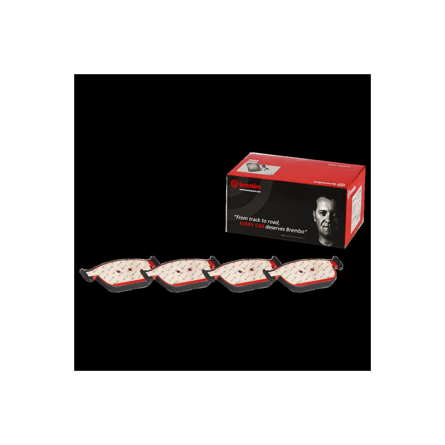 PRIME Ceramic Front Disc Brake Pad Set - P86027N_01