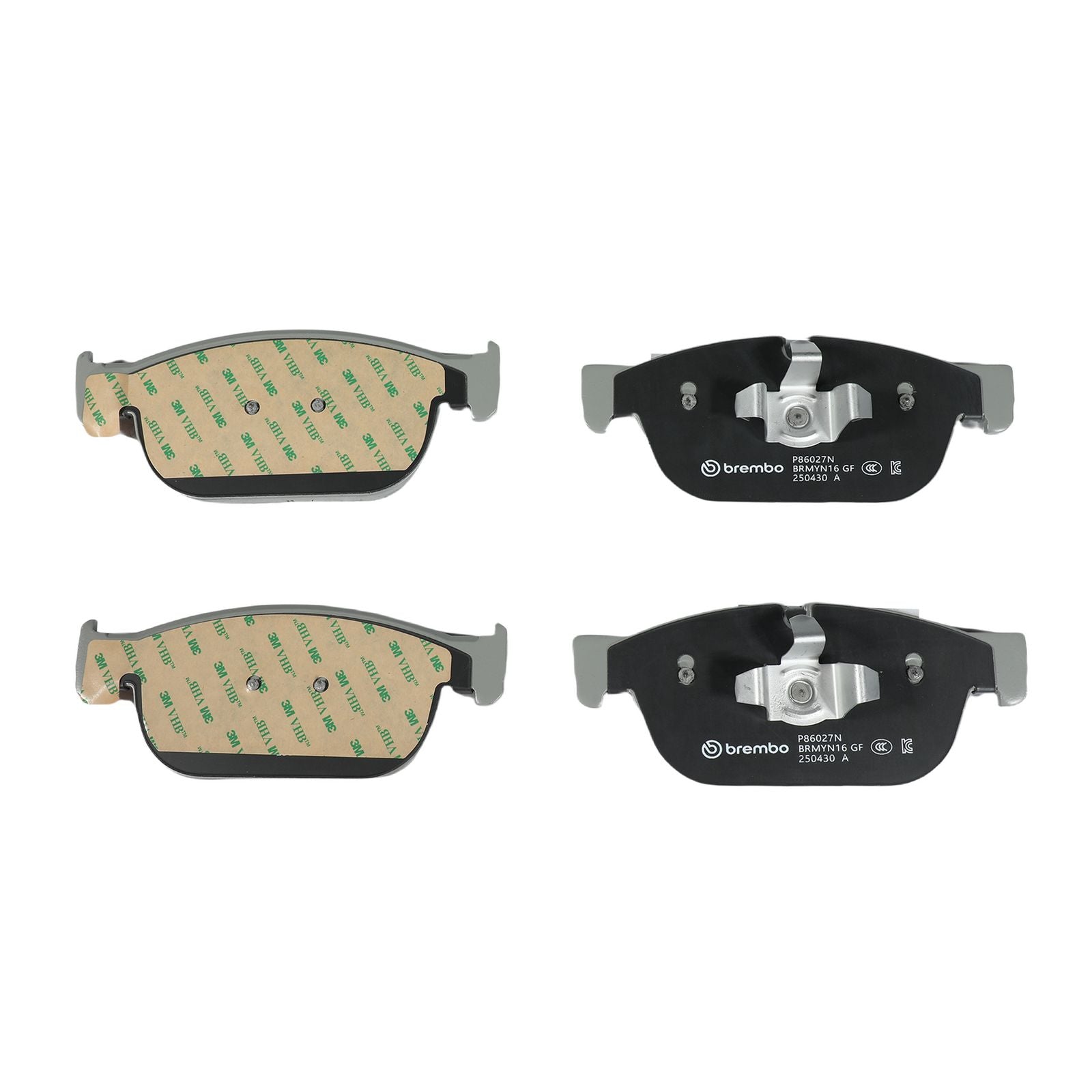 PRIME Ceramic Front Disc Brake Pad Set - P86027N_01