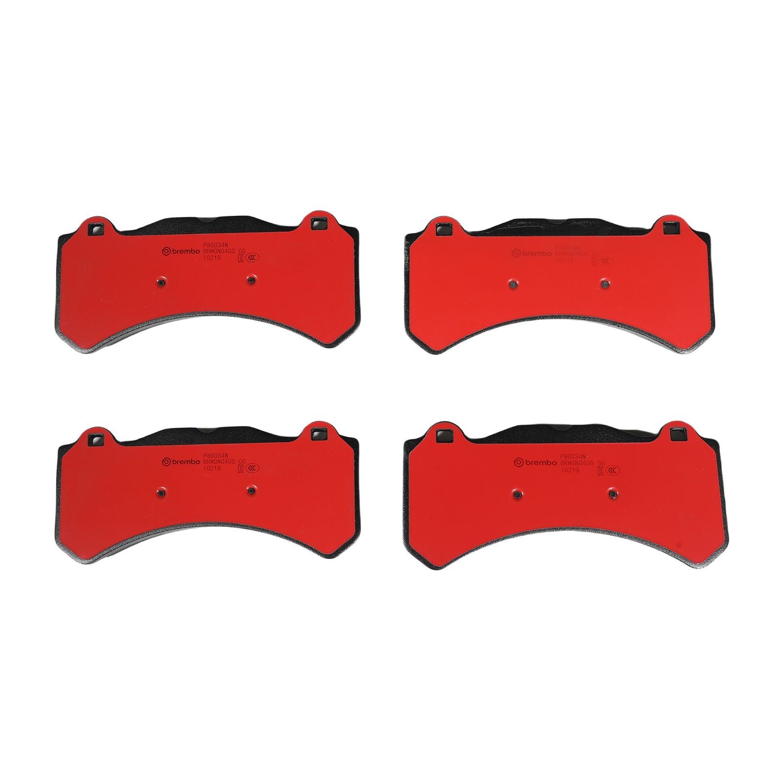 PRIME Ceramic Front Disc Brake Pad Set - P86034N_03