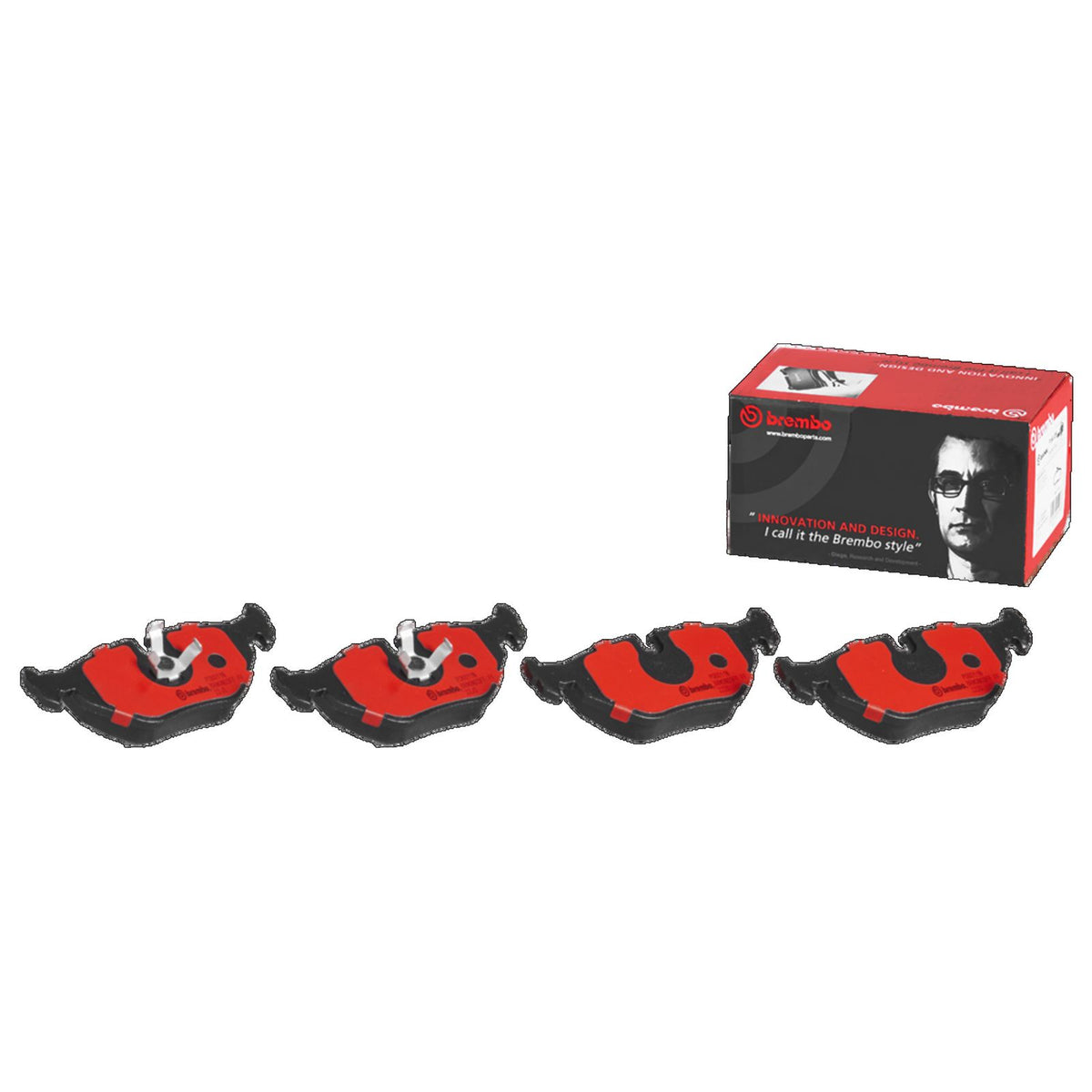 PRIME Ceramic Rear Disc Brake Pad Set - P06011N_01