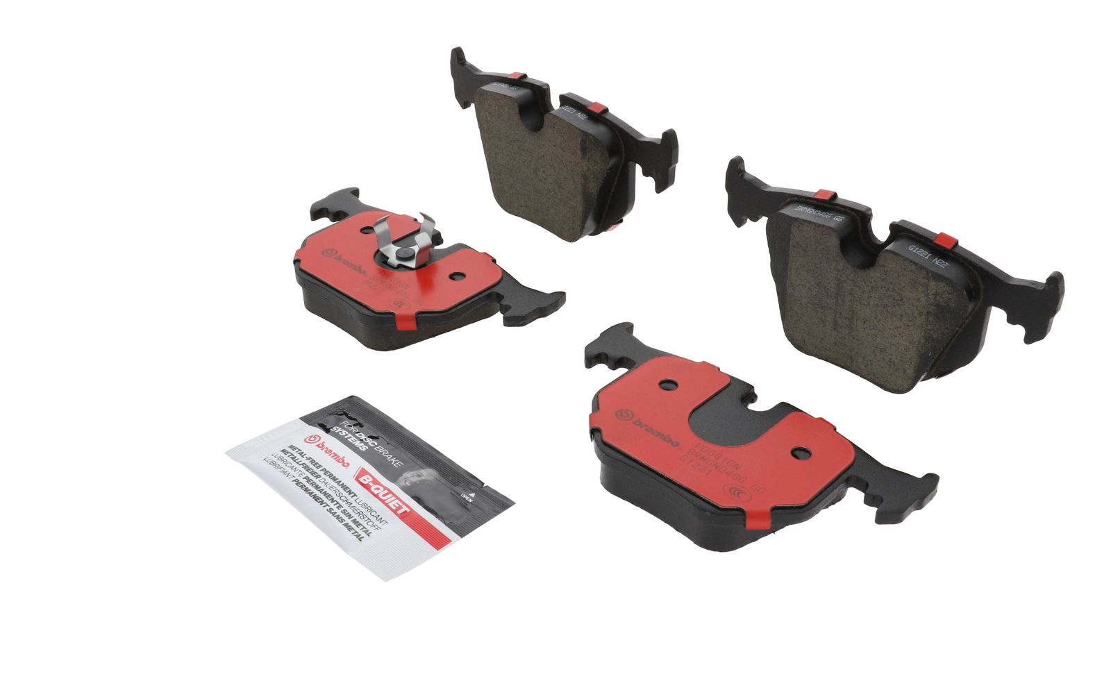 PRIME Ceramic Rear Disc Brake Pad Set - P06016N_05