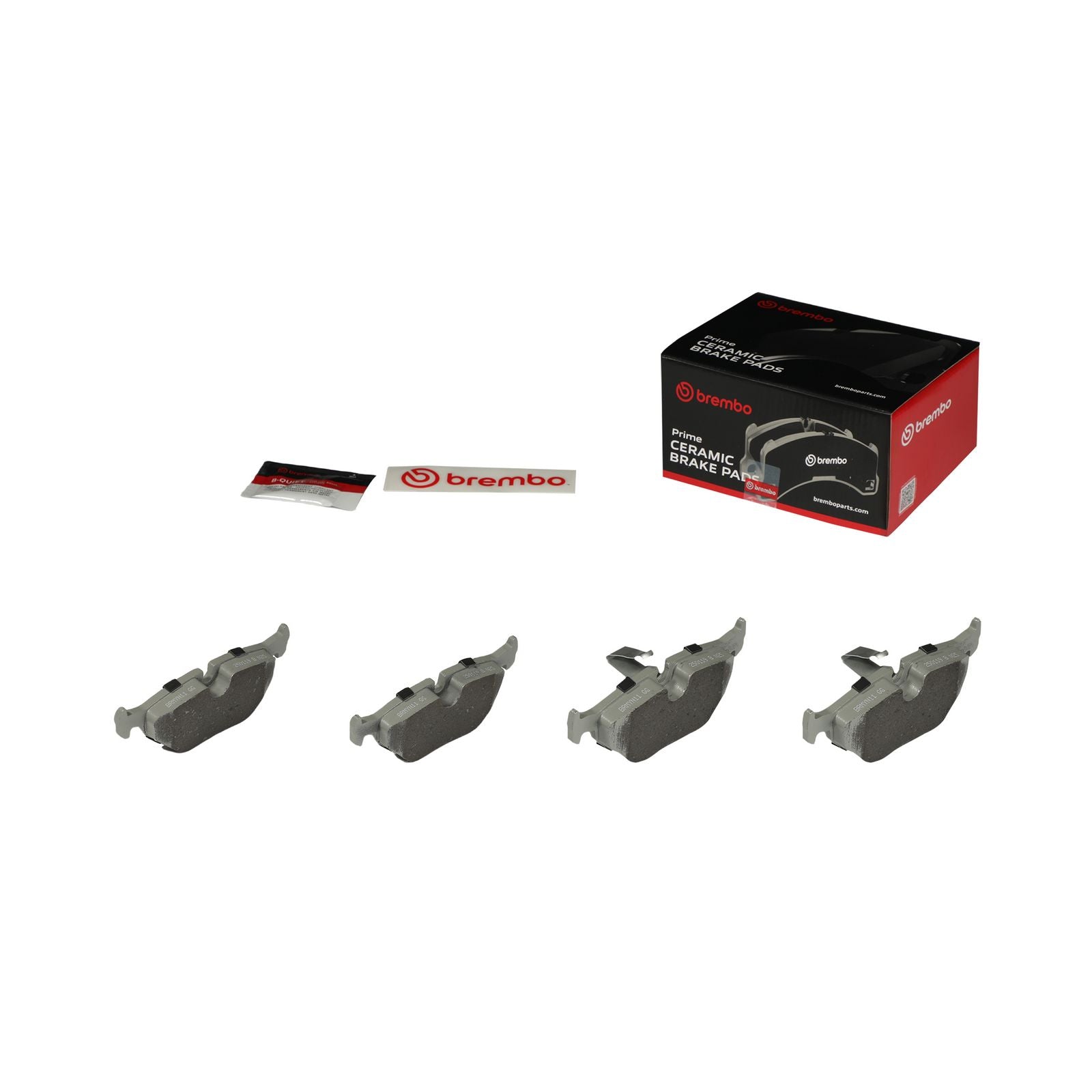 PRIME Ceramic Rear Disc Brake Pad Set - P06023N_01