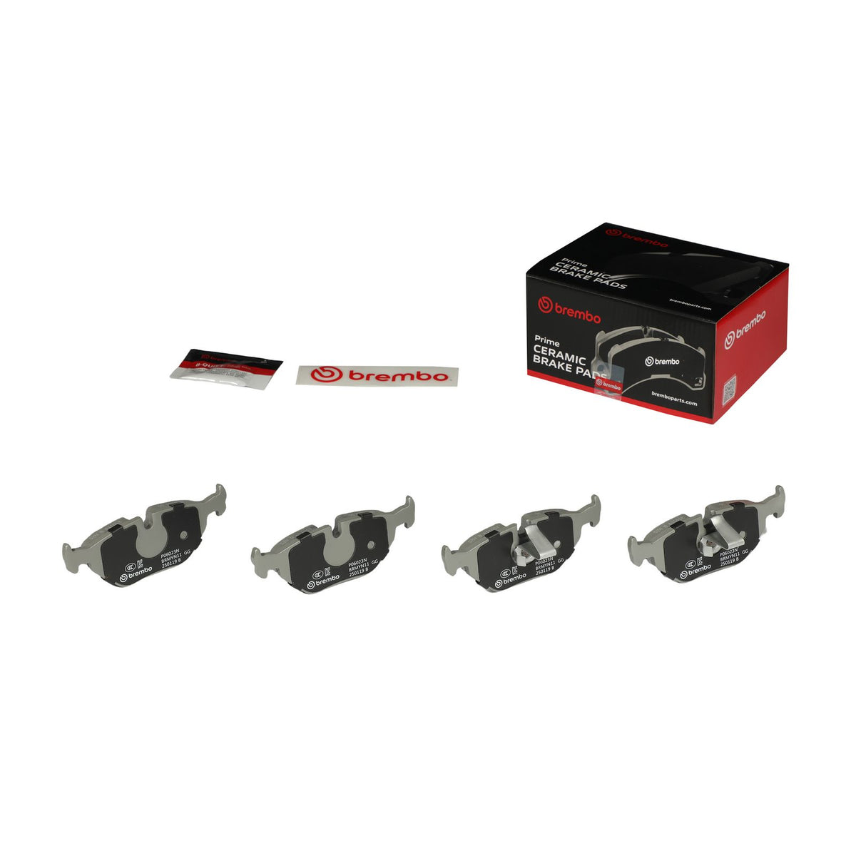 PRIME Ceramic Rear Disc Brake Pad Set - P06023N_02