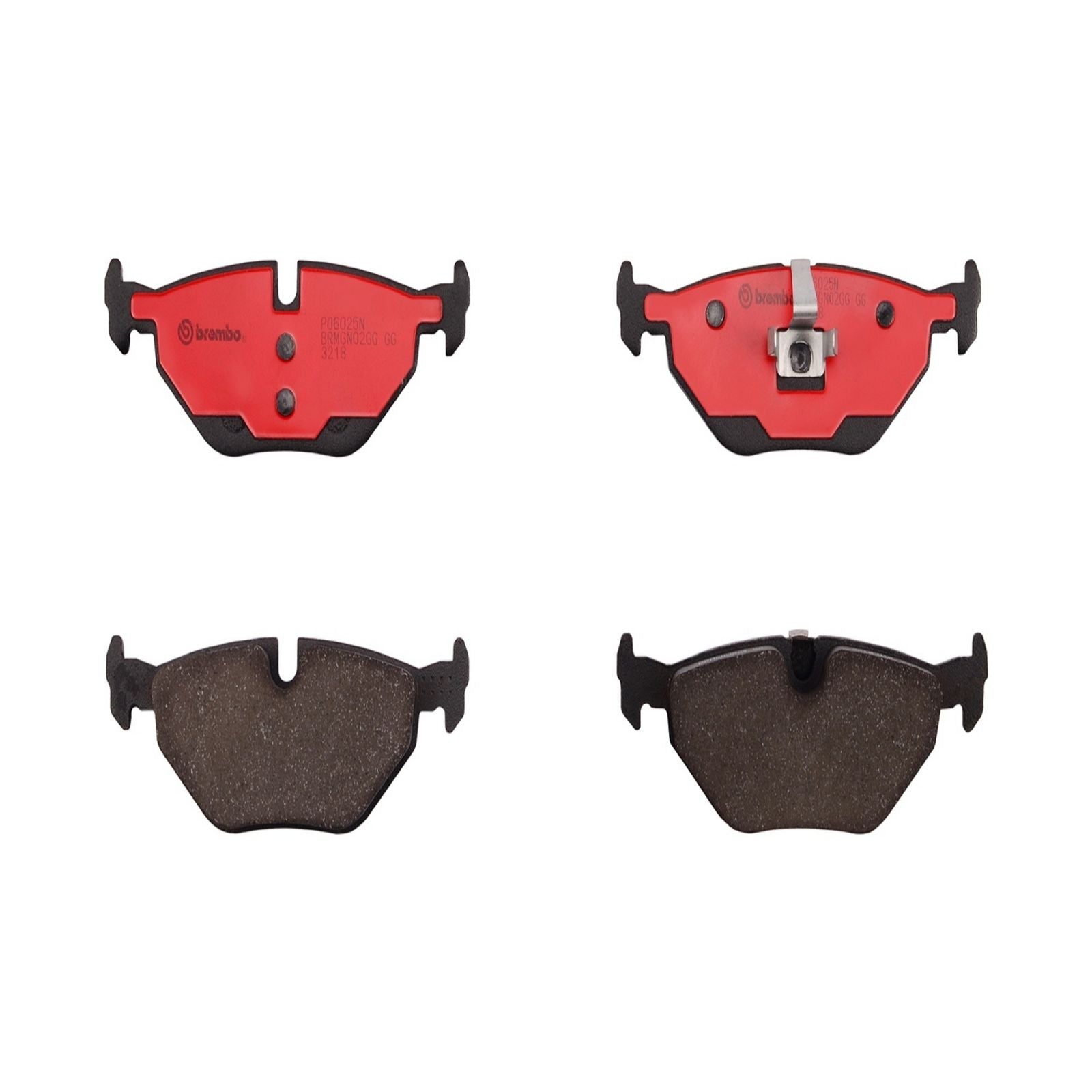 PRIME Ceramic Rear Disc Brake Pad Set - P06025N_01