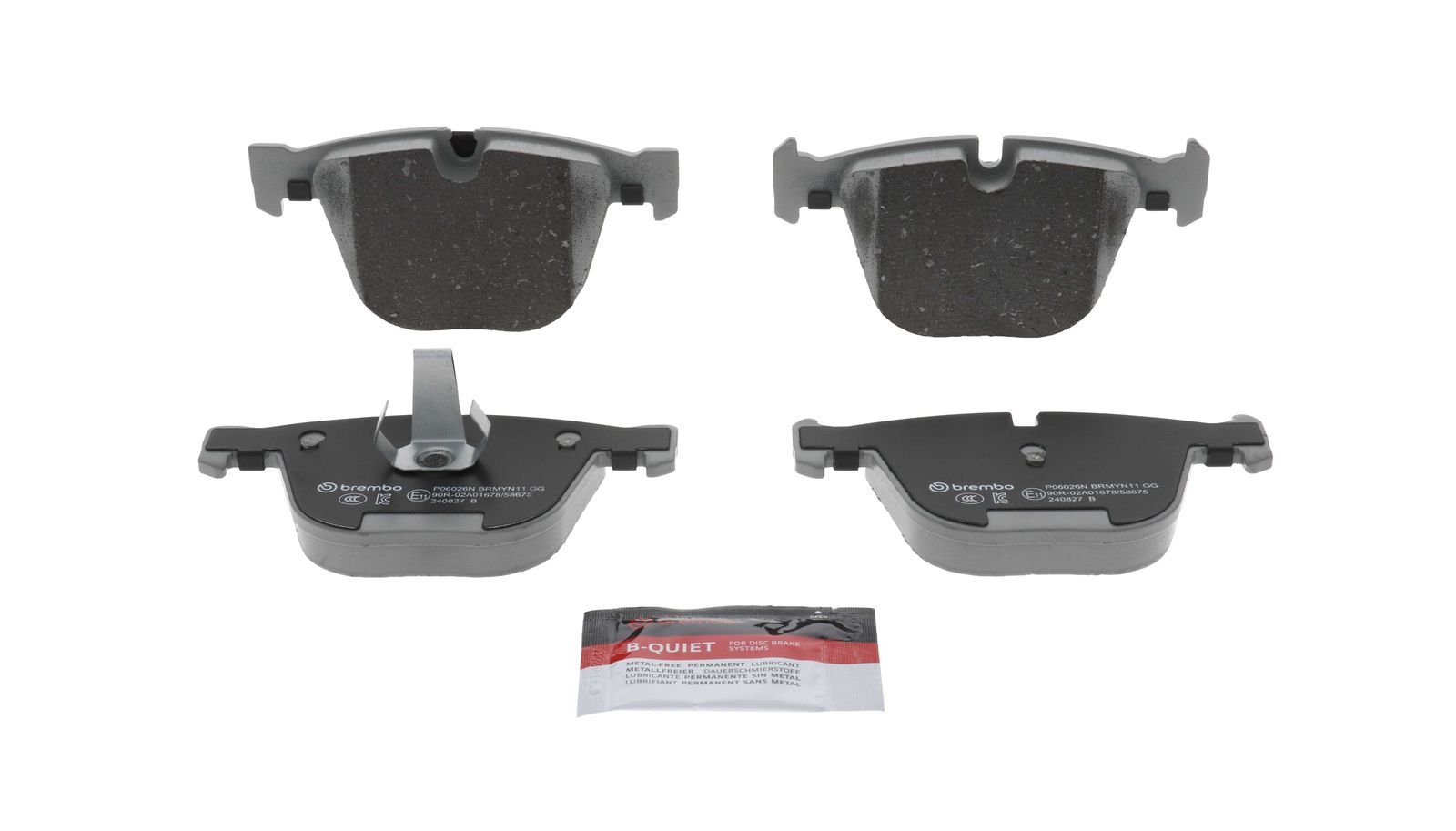 PRIME Ceramic Rear Disc Brake Pad Set - P06026N_03