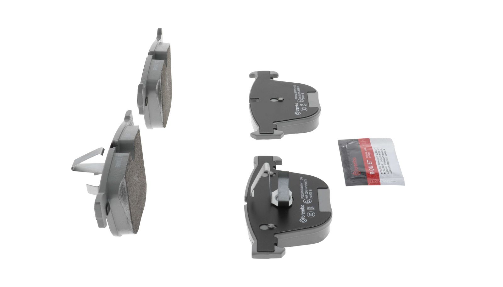 PRIME Ceramic Rear Disc Brake Pad Set - P06026N_21