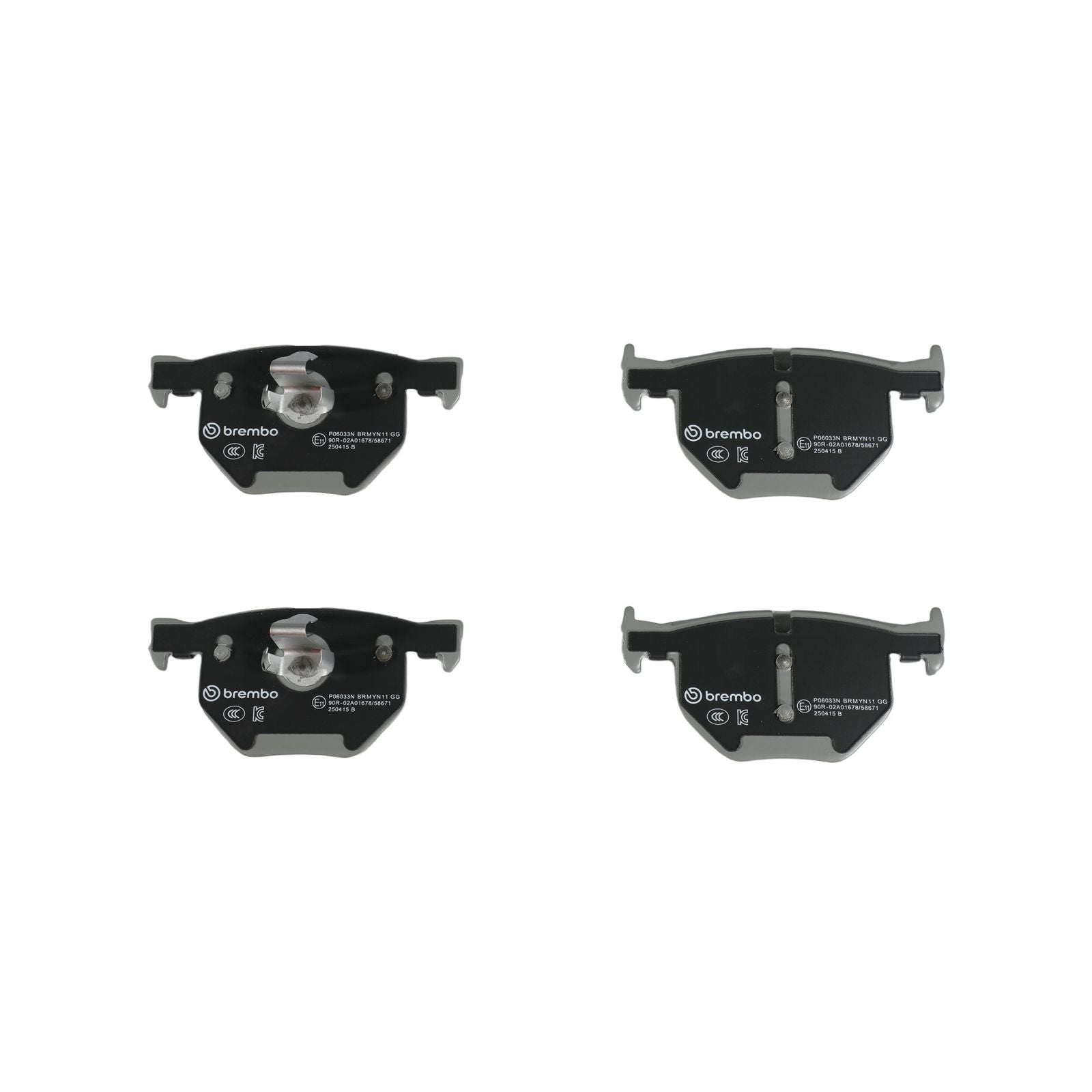 PRIME Ceramic Rear Disc Brake Pad Set - P06033N_01