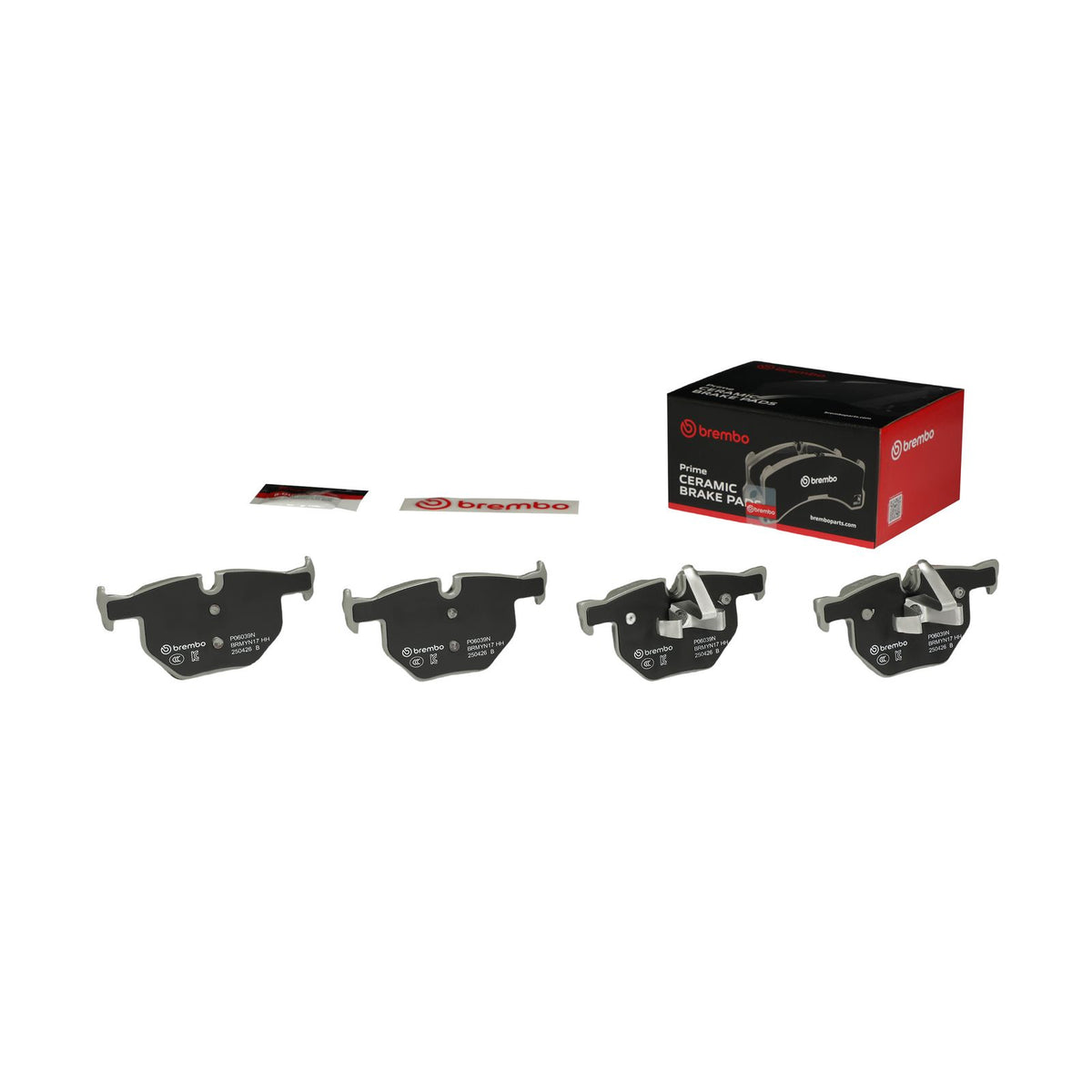 PRIME Ceramic Rear Disc Brake Pad Set - P06039N_02