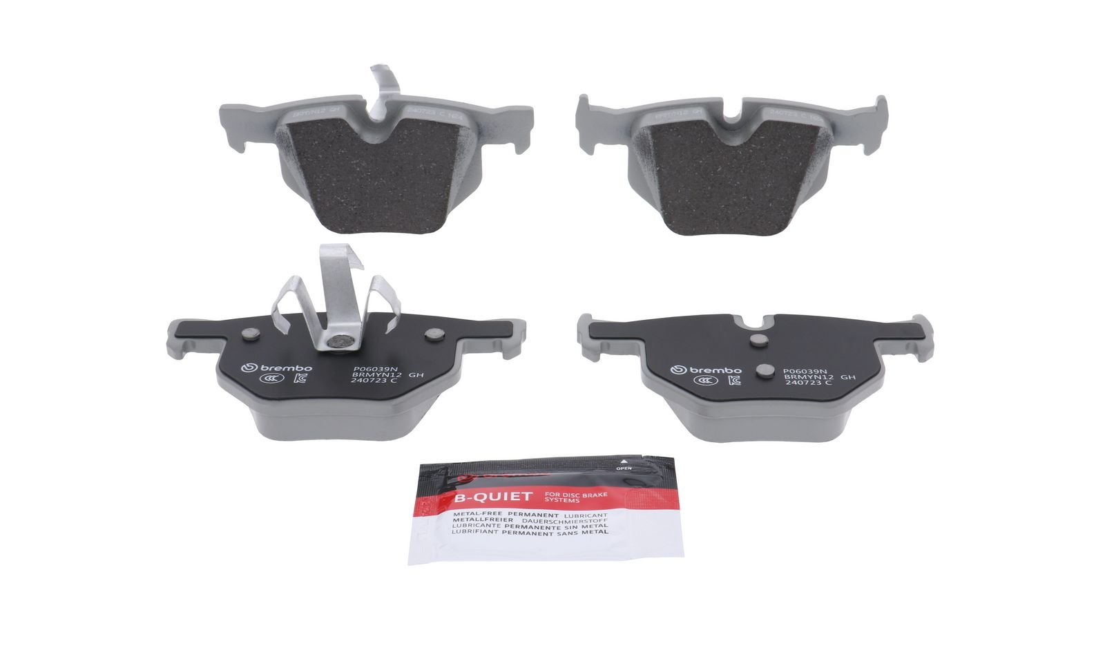 PRIME Ceramic Rear Disc Brake Pad Set - P06039N_07