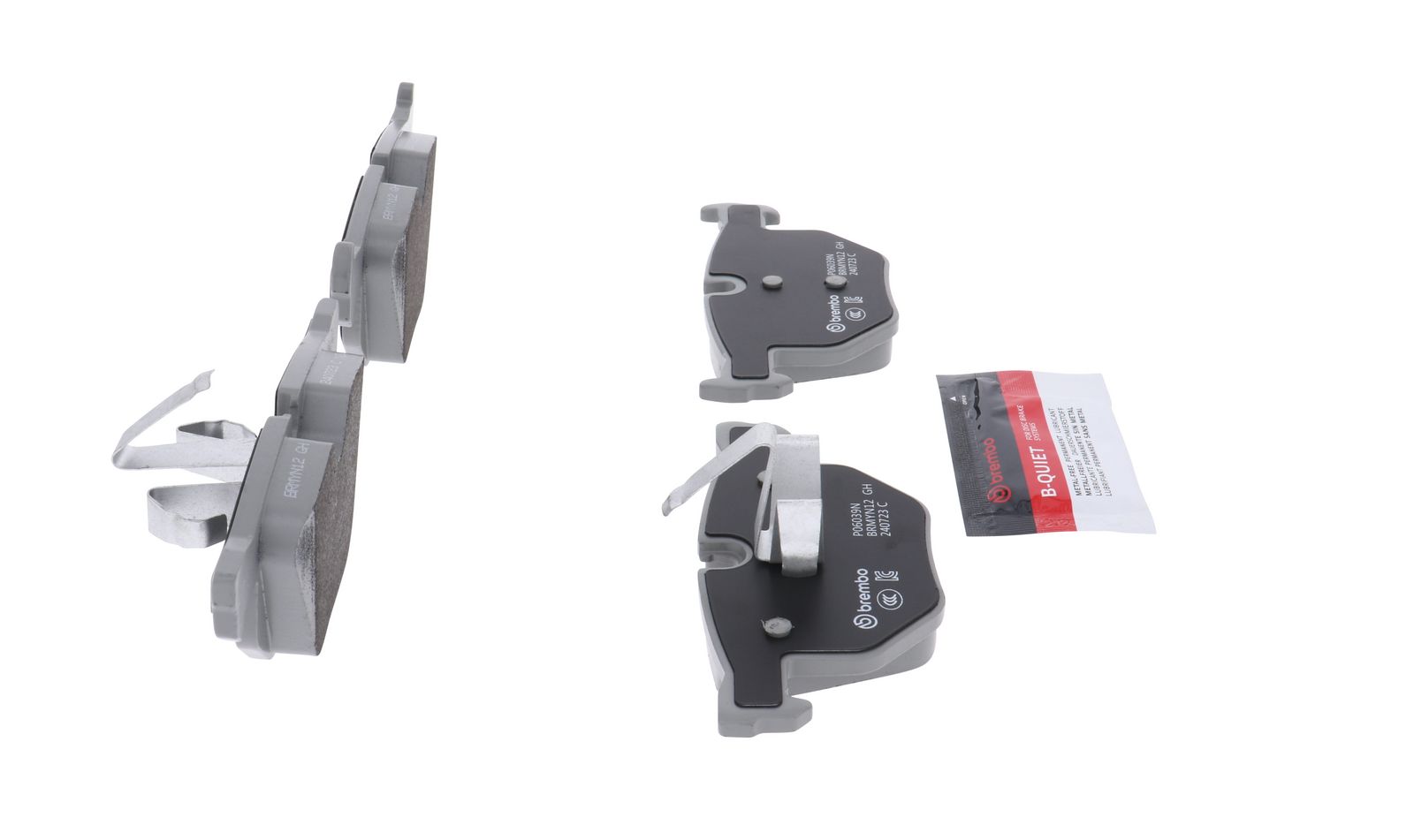 PRIME Ceramic Rear Disc Brake Pad Set - P06039N_25