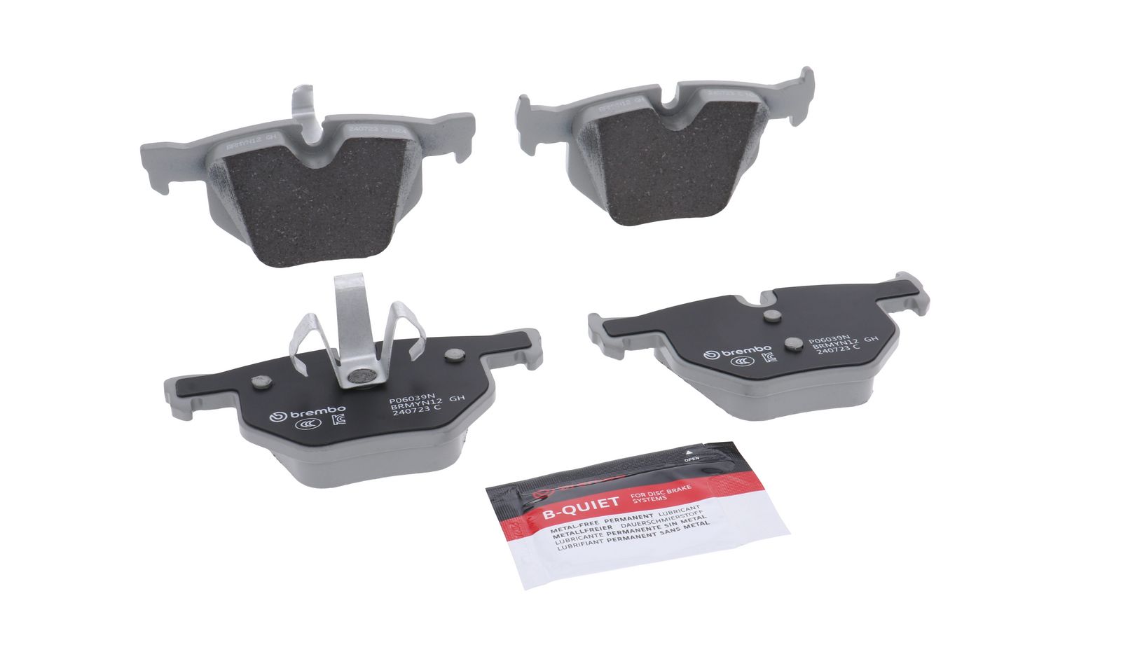 PRIME Ceramic Rear Disc Brake Pad Set - P06039N_30