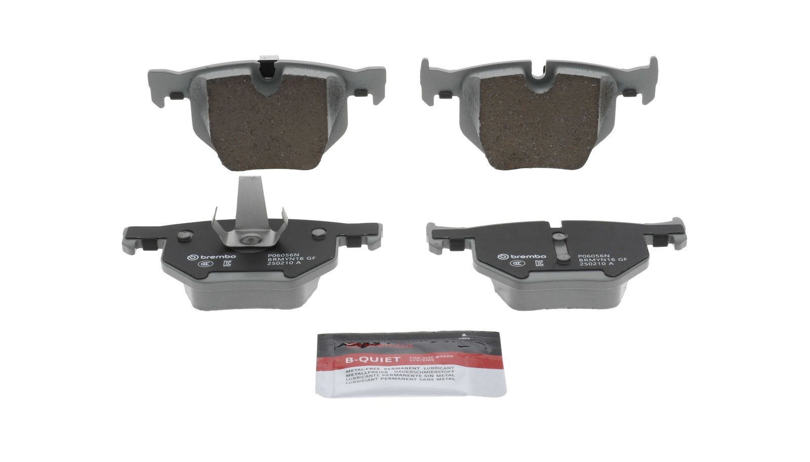 PRIME Ceramic Rear Disc Brake Pad Set - P06056N_07