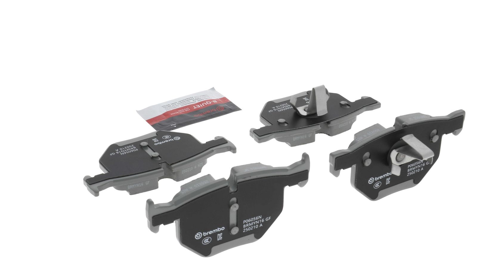 PRIME Ceramic Rear Disc Brake Pad Set - P06056N_17