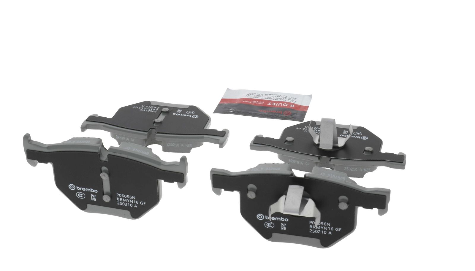 PRIME Ceramic Rear Disc Brake Pad Set - P06056N_20
