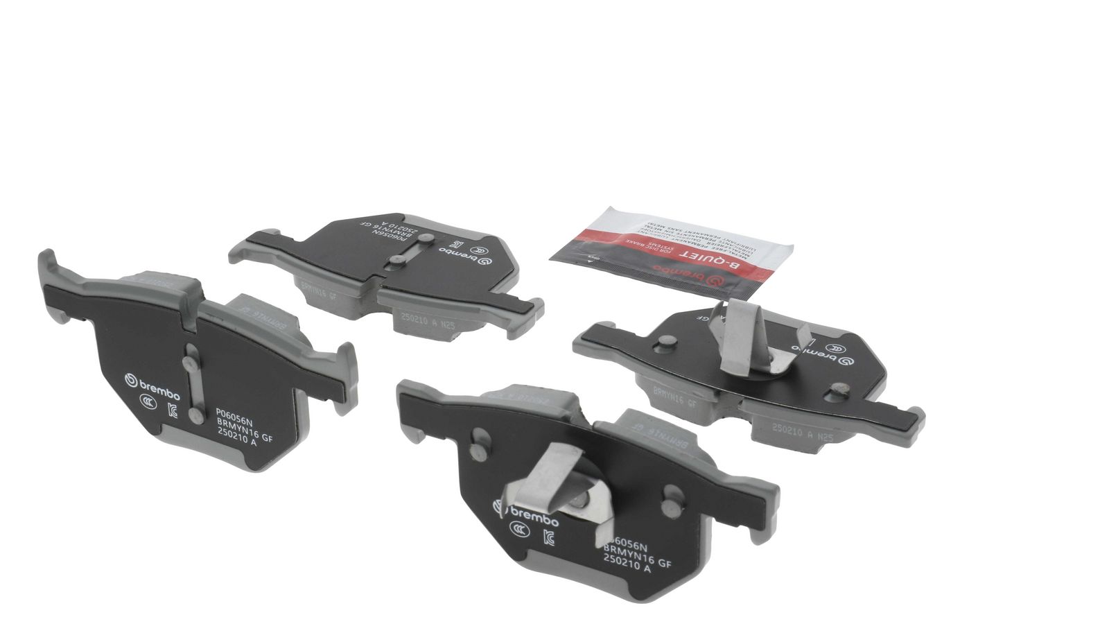 PRIME Ceramic Rear Disc Brake Pad Set - P06056N_21
