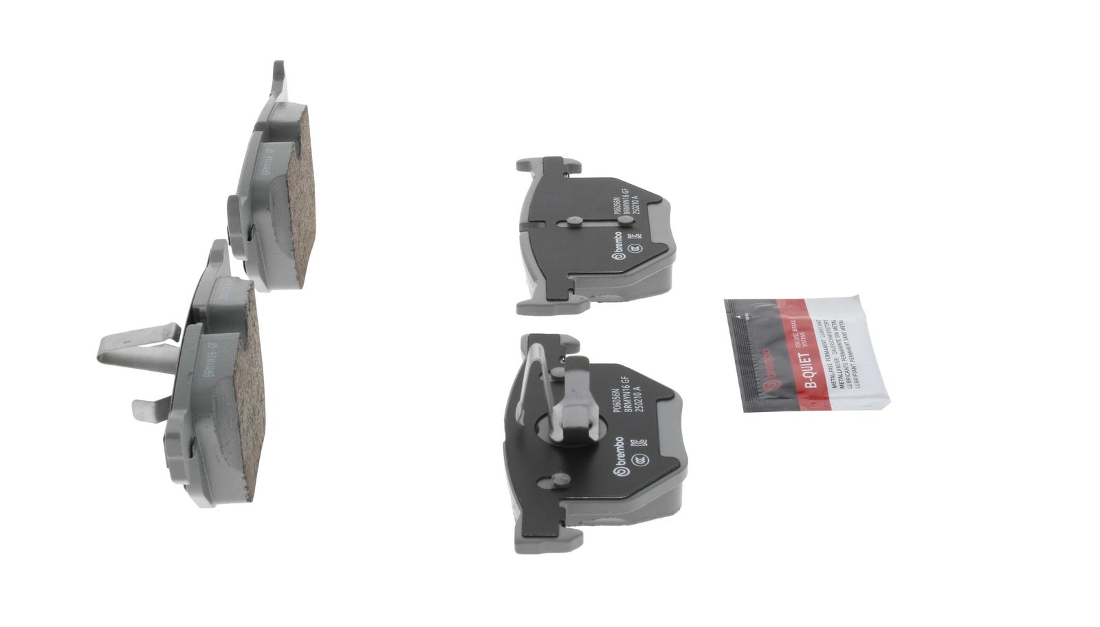 PRIME Ceramic Rear Disc Brake Pad Set - P06056N_25
