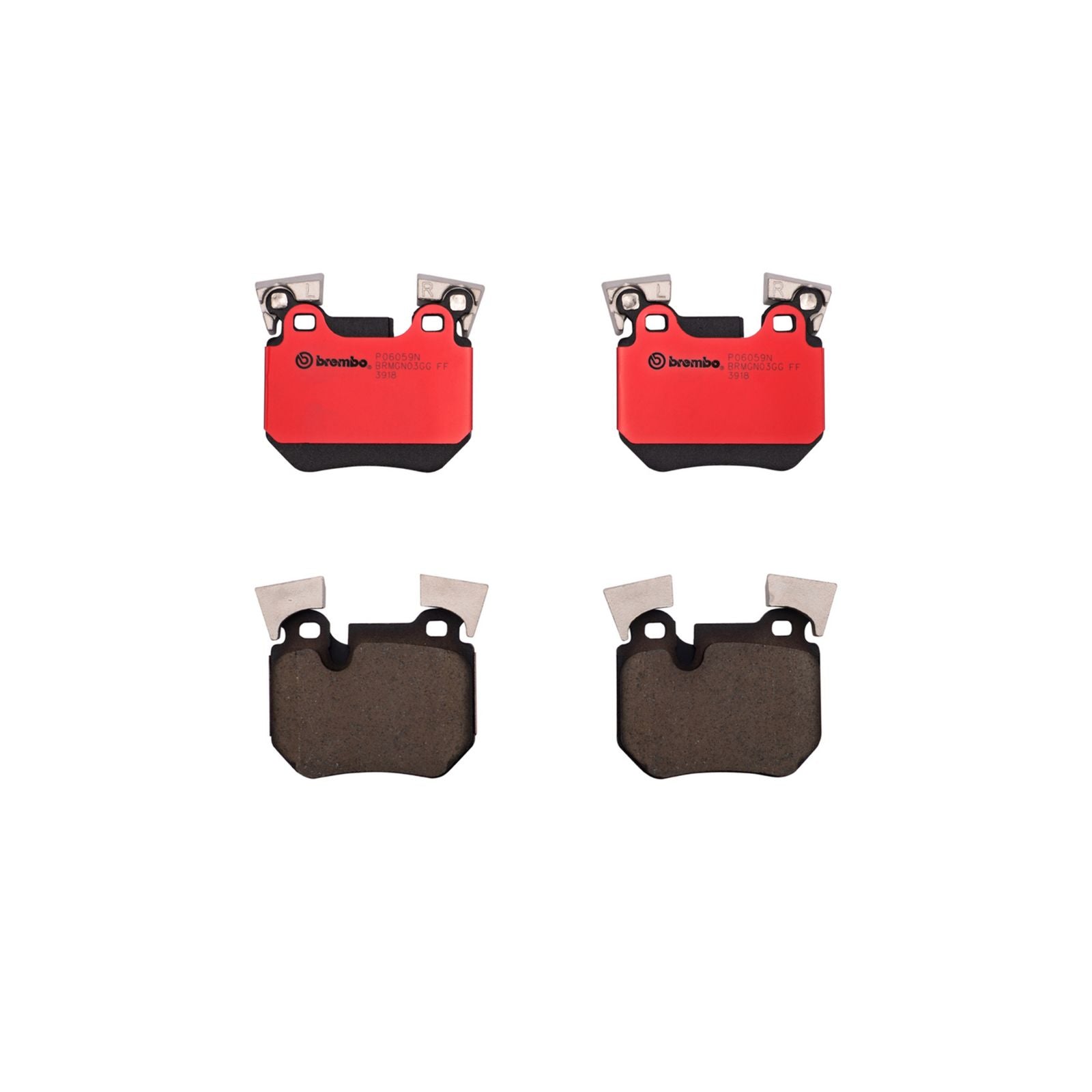 PRIME Ceramic Rear Disc Brake Pad Set - P06059N_01