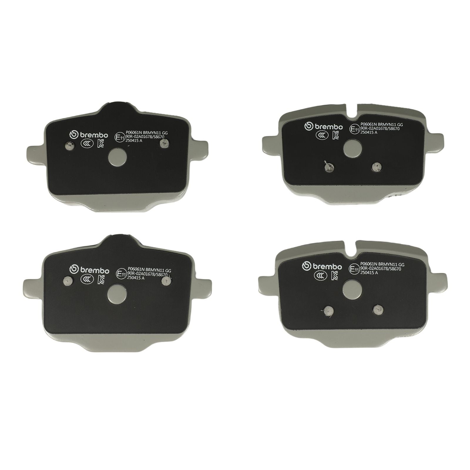 PRIME Ceramic Rear Disc Brake Pad Set - P06061N_04