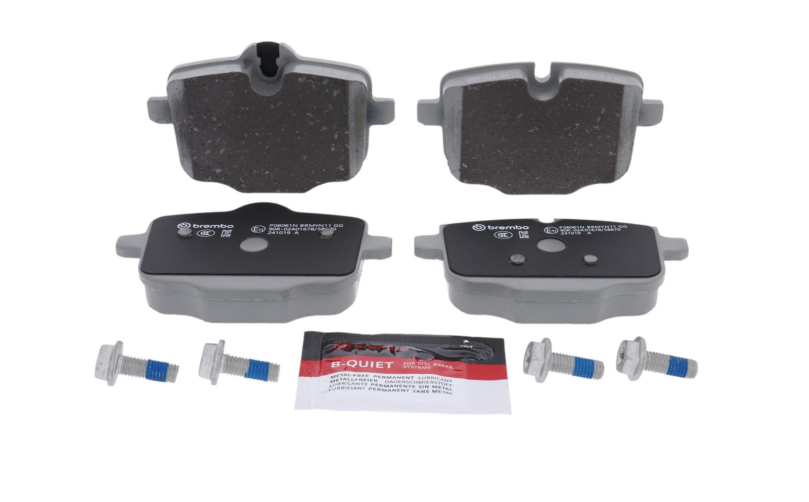 PRIME Ceramic Rear Disc Brake Pad Set - P06061N_07