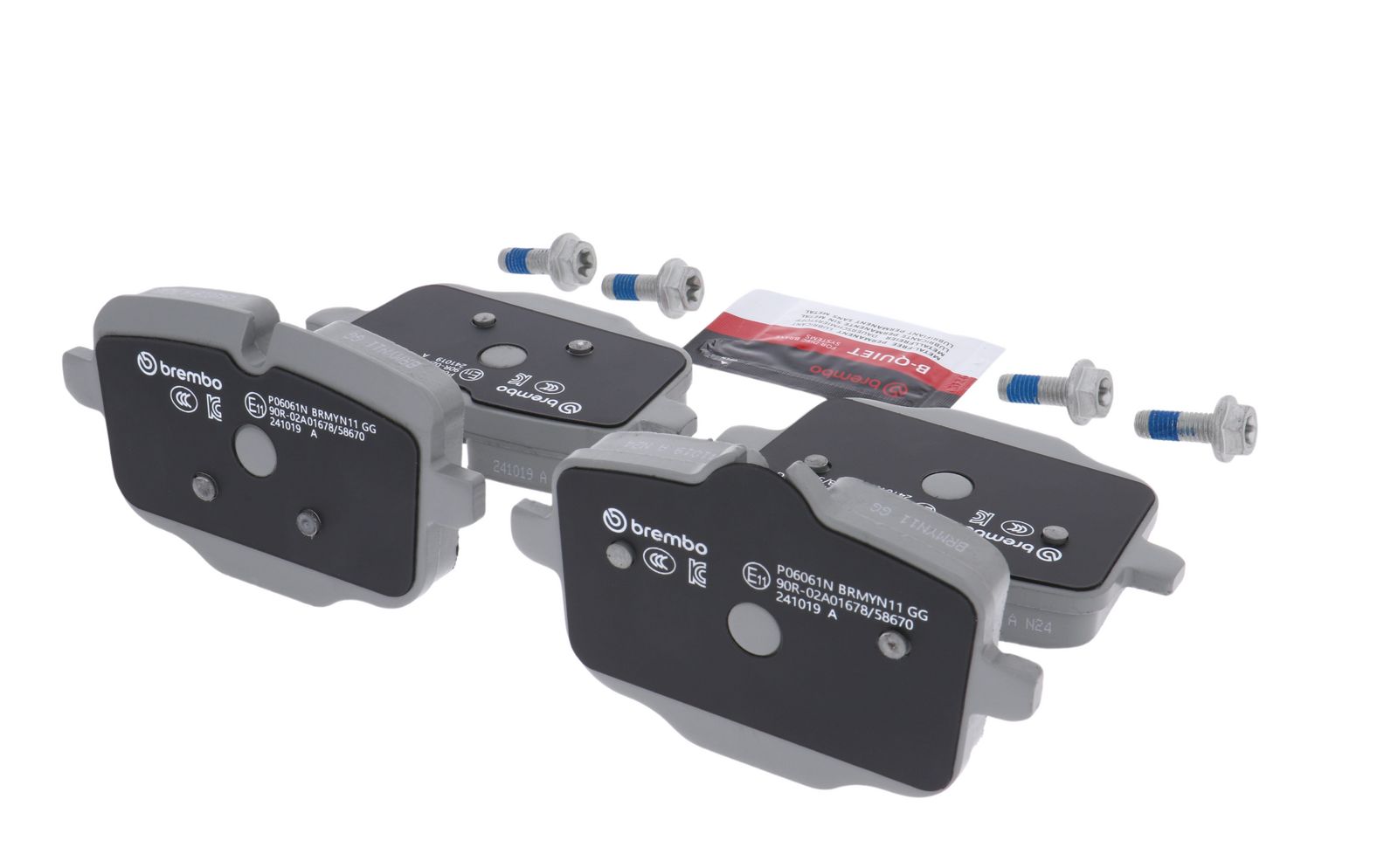 PRIME Ceramic Rear Disc Brake Pad Set - P06061N_21