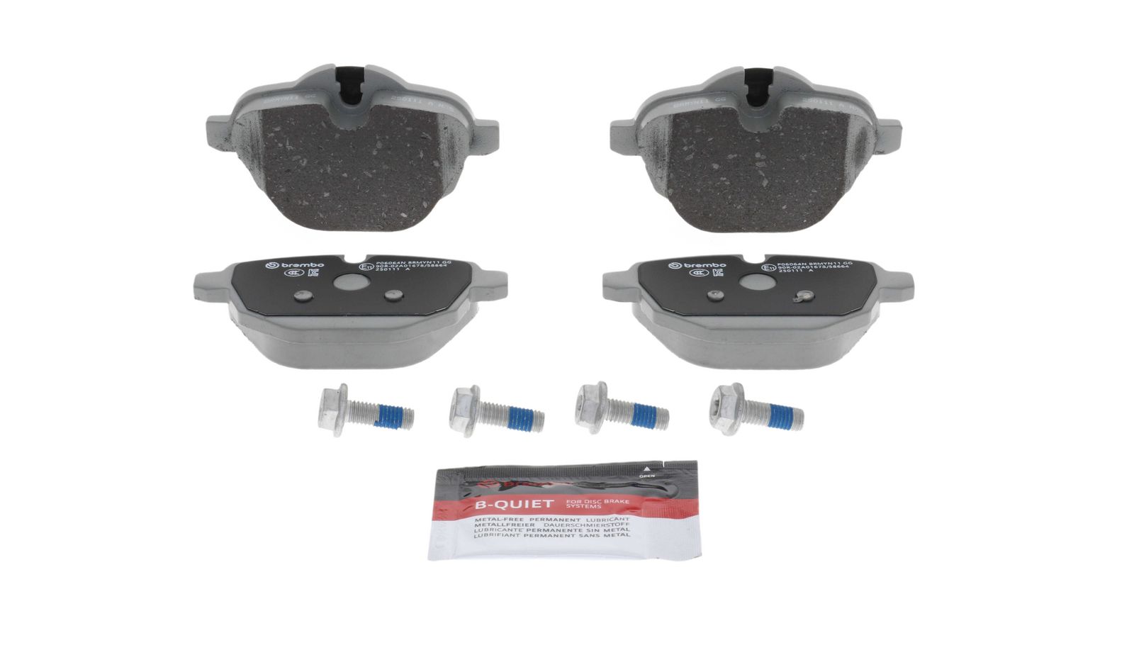 PRIME Ceramic Rear Disc Brake Pad Set - P06064N_07