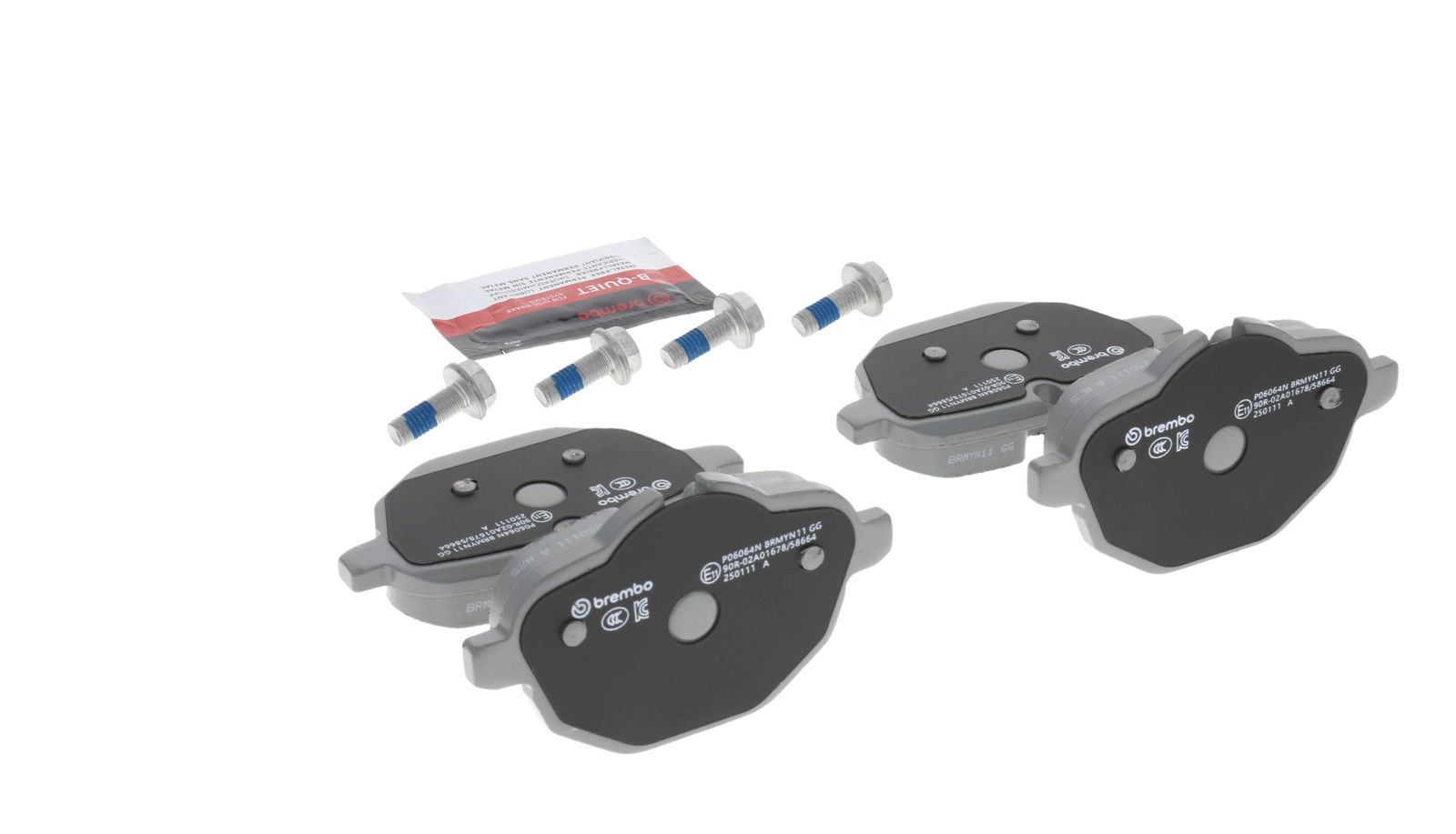 PRIME Ceramic Rear Disc Brake Pad Set - P06064N_17