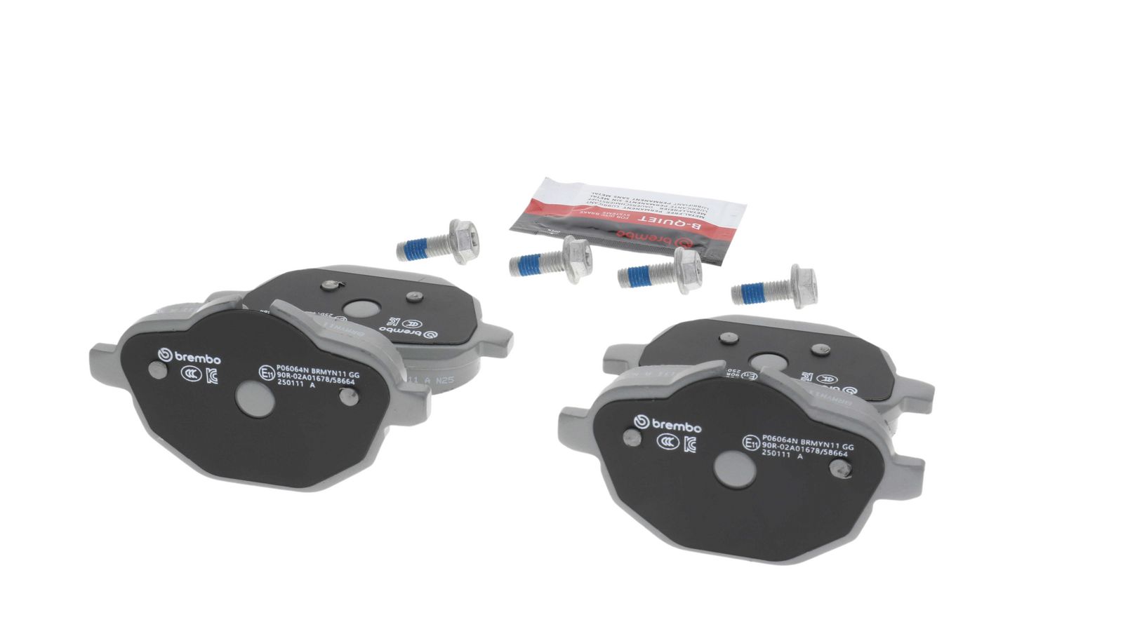 PRIME Ceramic Rear Disc Brake Pad Set - P06064N_20