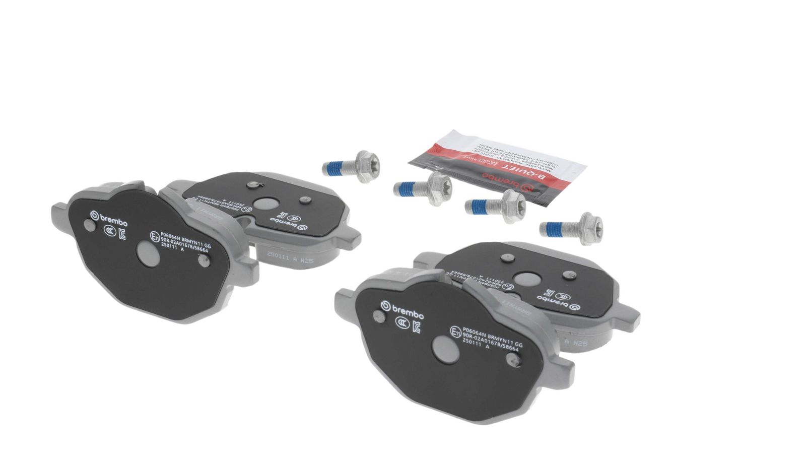 PRIME Ceramic Rear Disc Brake Pad Set - P06064N_21
