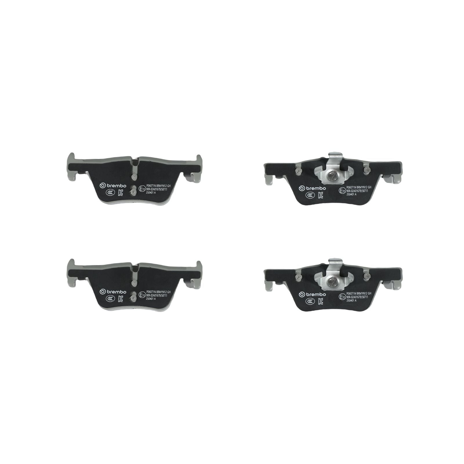 PRIME Ceramic Rear Disc Brake Pad Set - P06071N_01