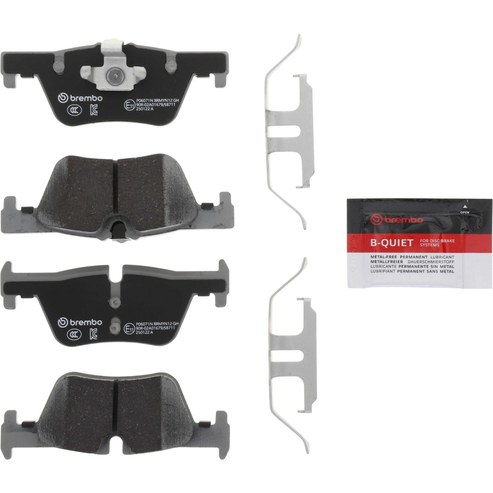 PRIME Ceramic Rear Disc Brake Pad Set - P06071N_02