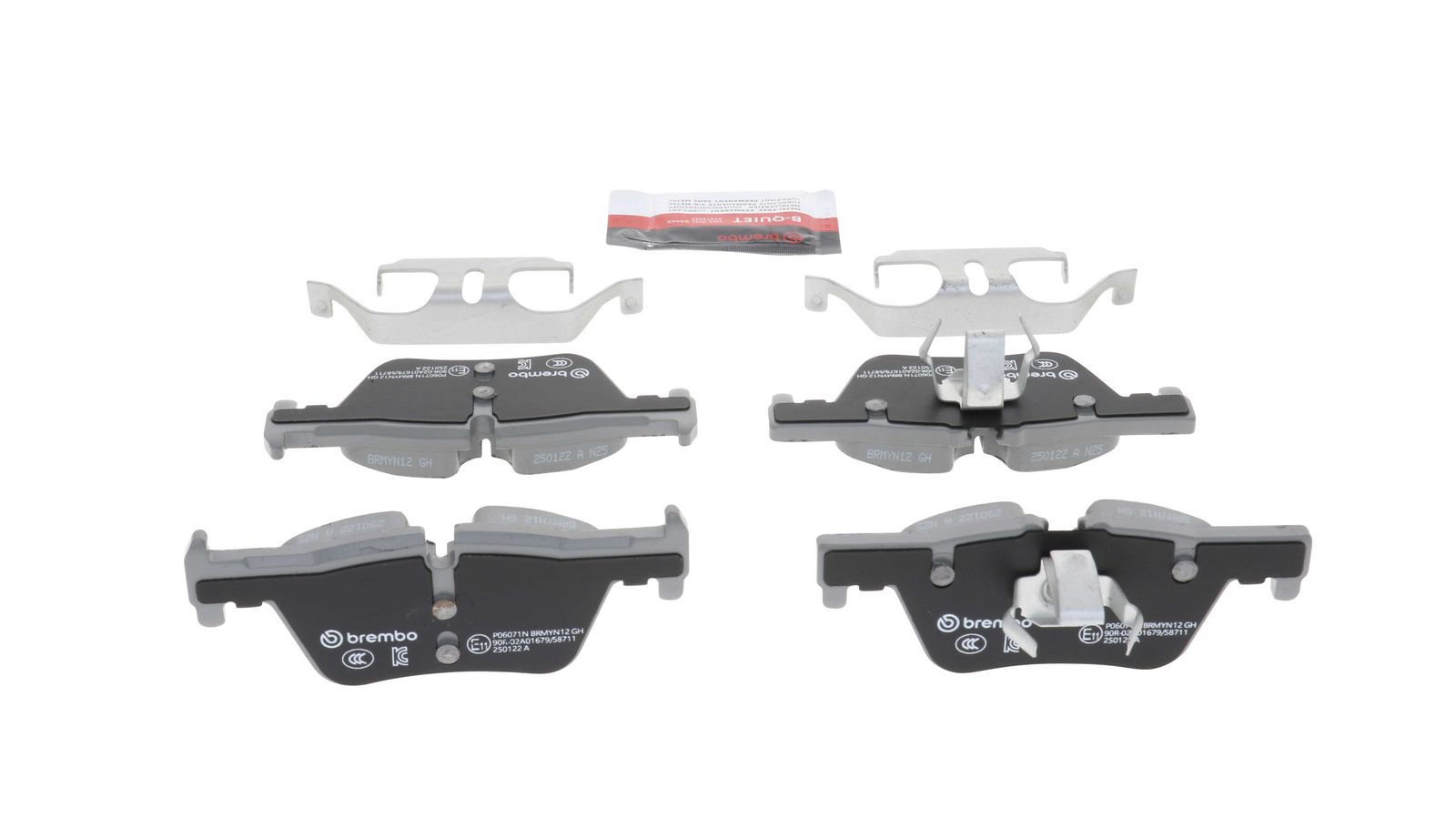 PRIME Ceramic Rear Disc Brake Pad Set - P06071N_19