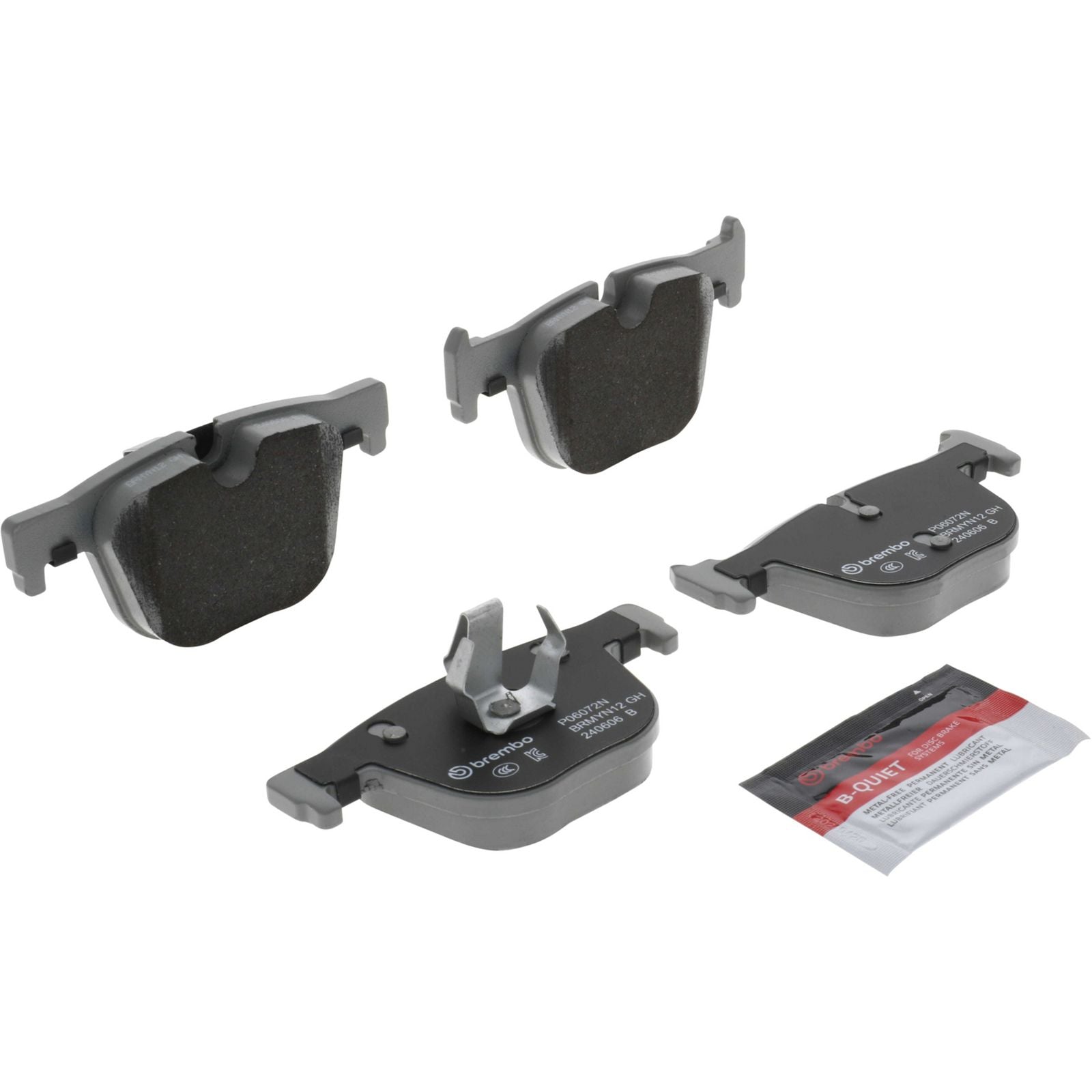 PRIME Ceramic Rear Disc Brake Pad Set - P06072N_06