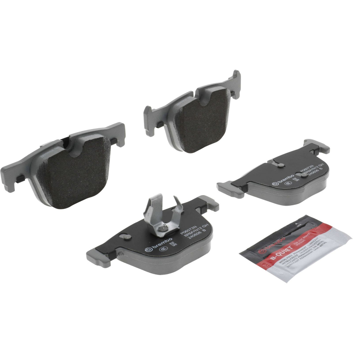 PRIME Ceramic Rear Disc Brake Pad Set - P06072N_06