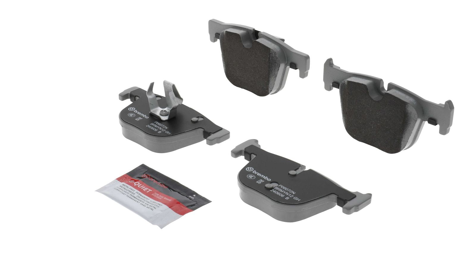 PRIME Ceramic Rear Disc Brake Pad Set - P06072N_10