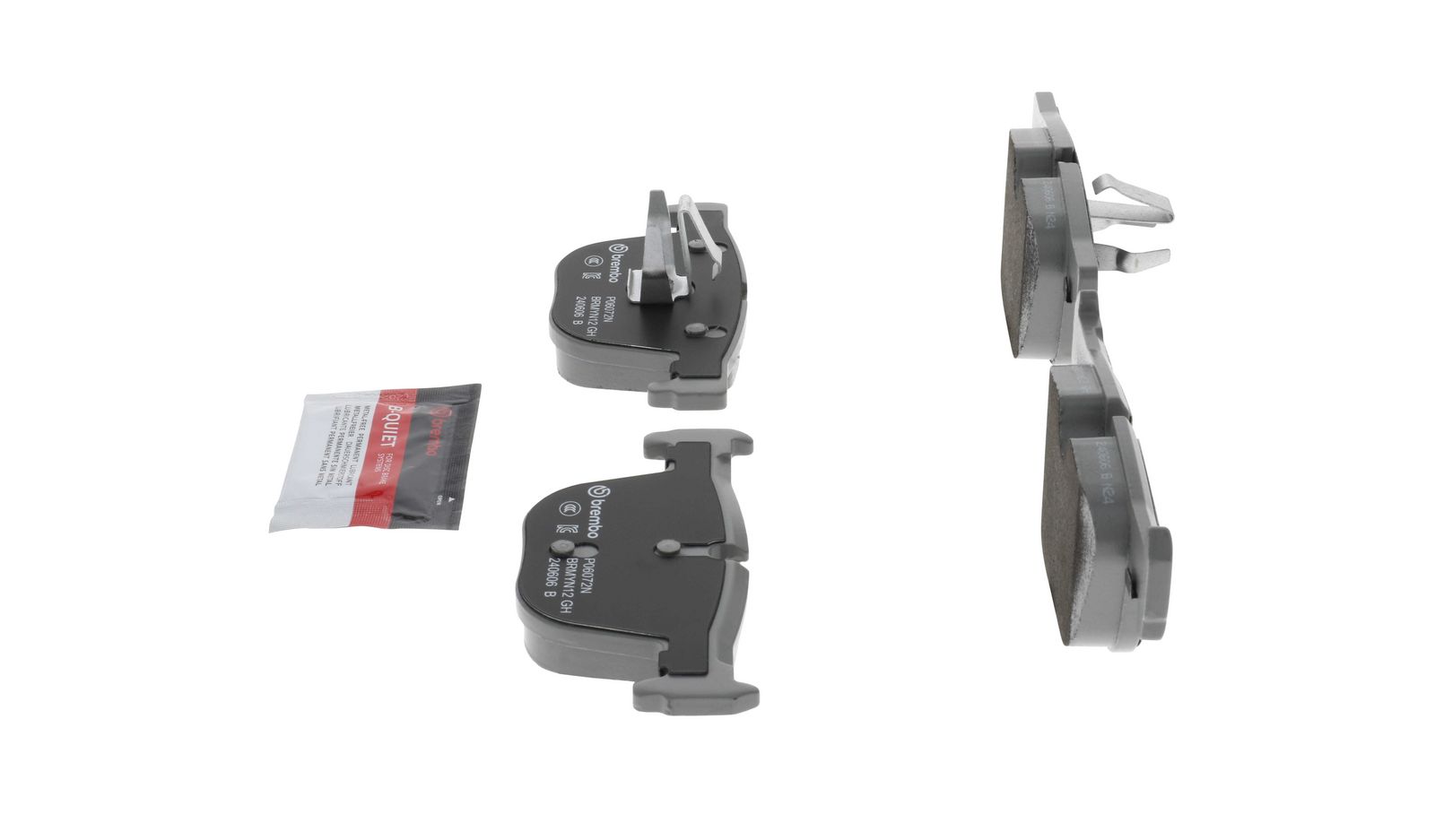 PRIME Ceramic Rear Disc Brake Pad Set - P06072N_13