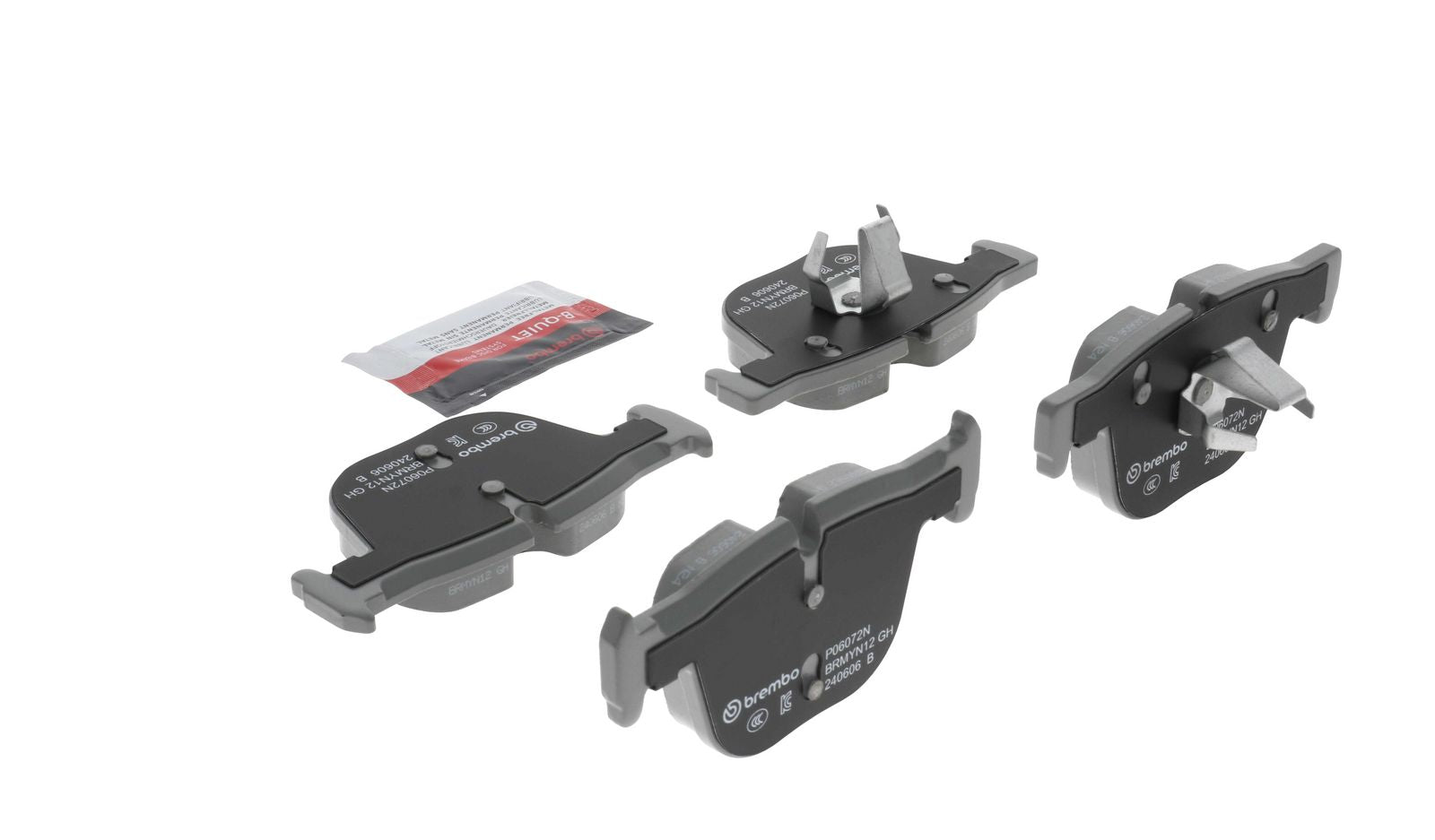 PRIME Ceramic Rear Disc Brake Pad Set - P06072N_16