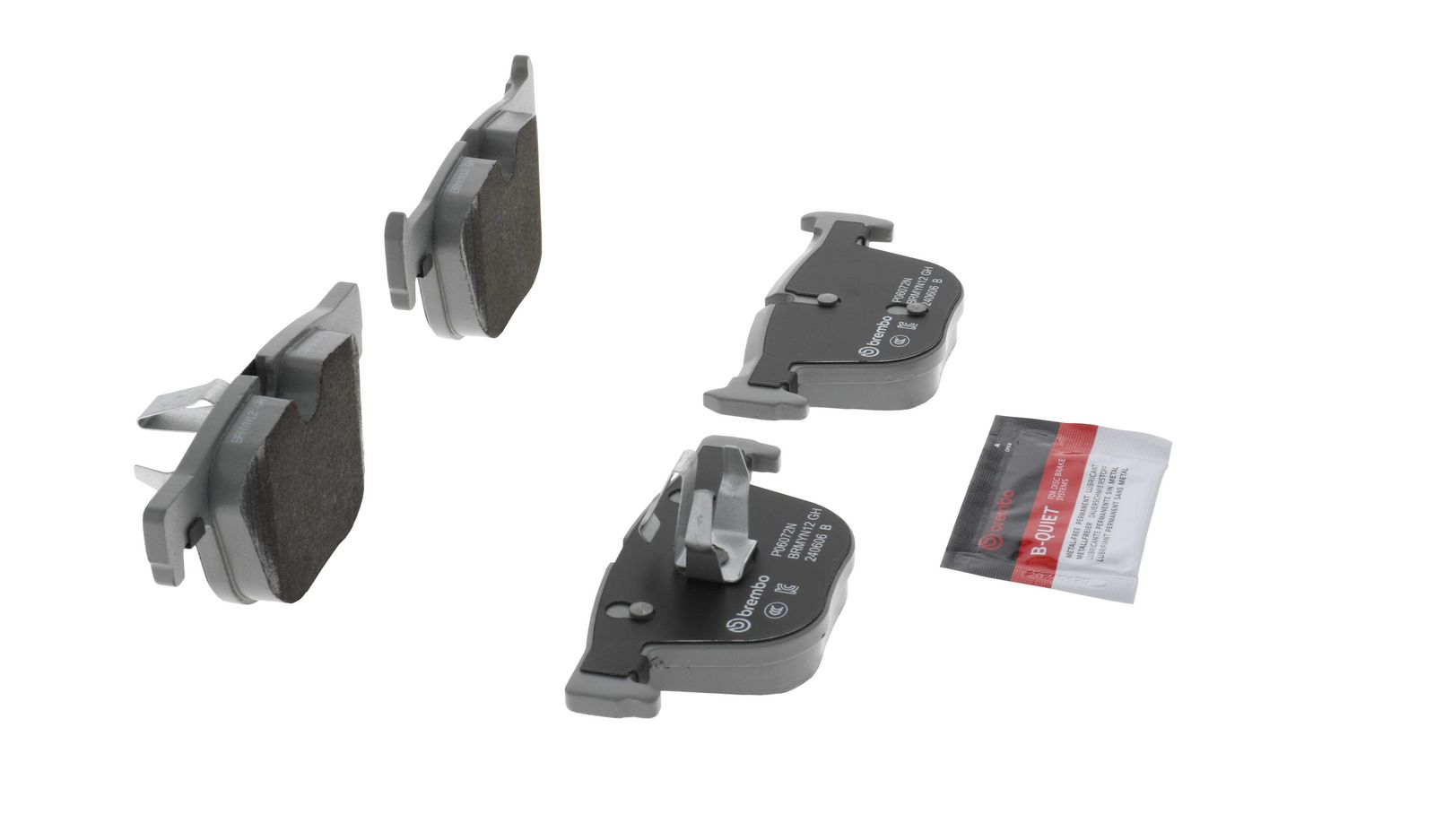 PRIME Ceramic Rear Disc Brake Pad Set - P06072N_26