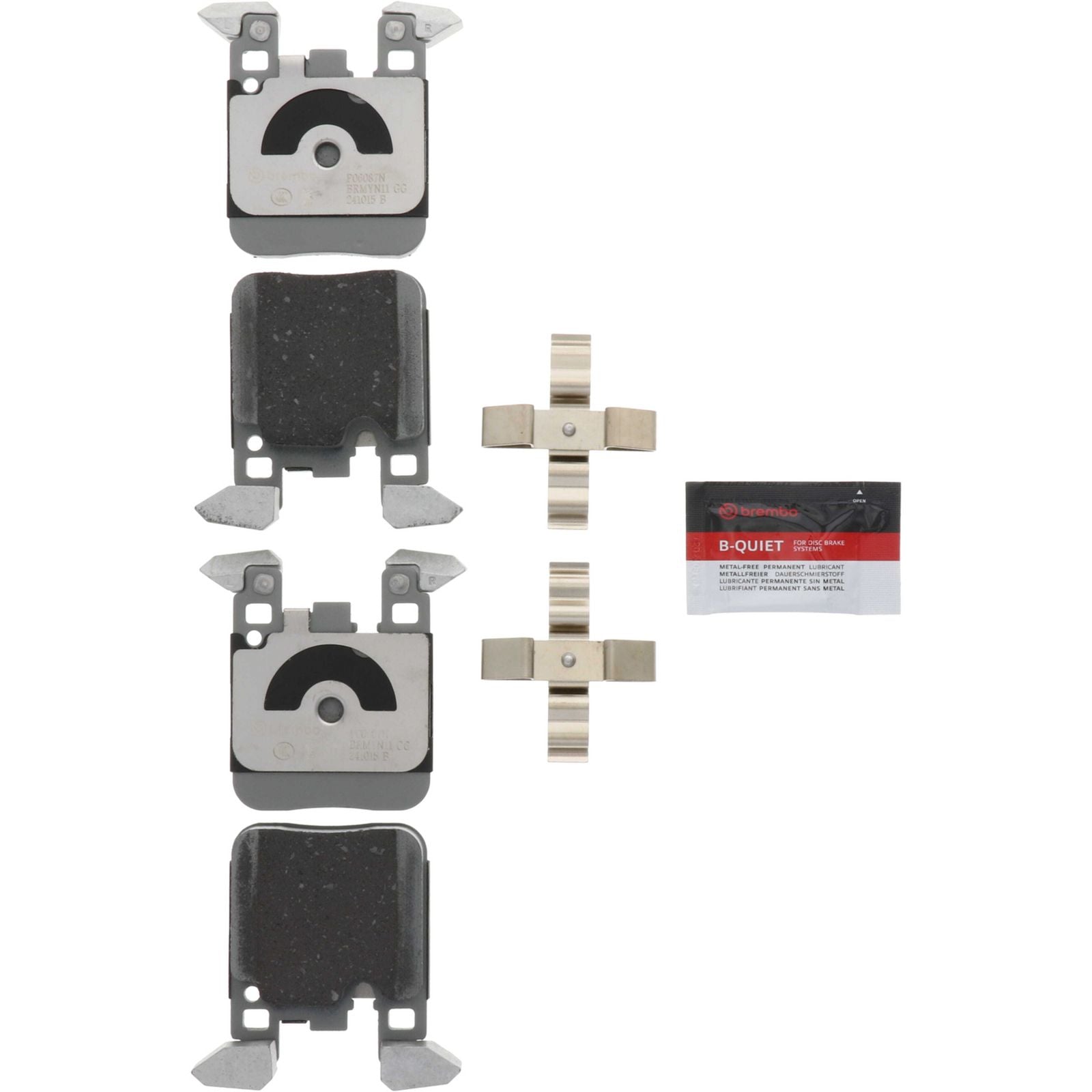PRIME Ceramic Rear Disc Brake Pad Set - P06087N_02