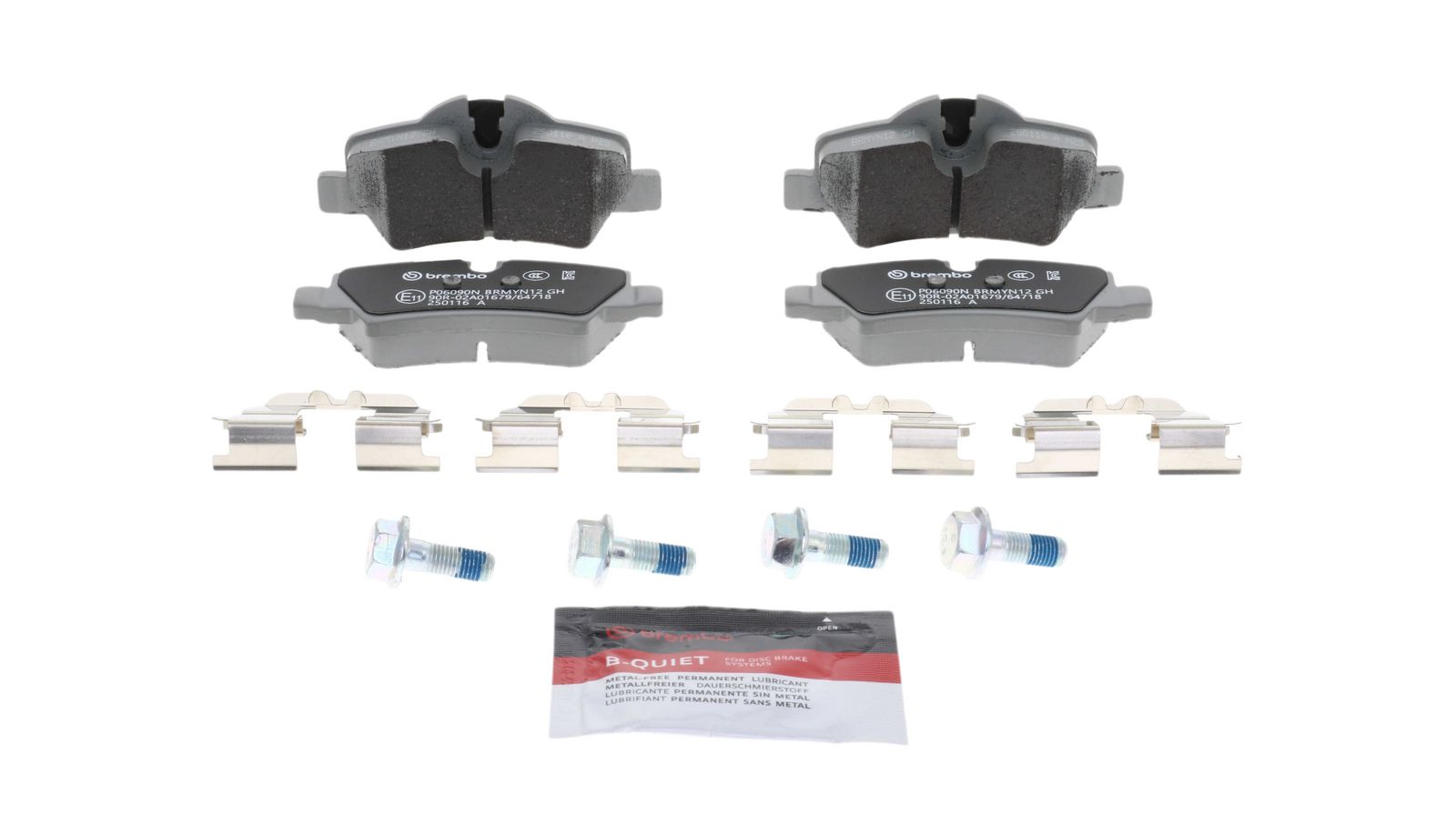 PRIME Ceramic Rear Disc Brake Pad Set - P06090N_07