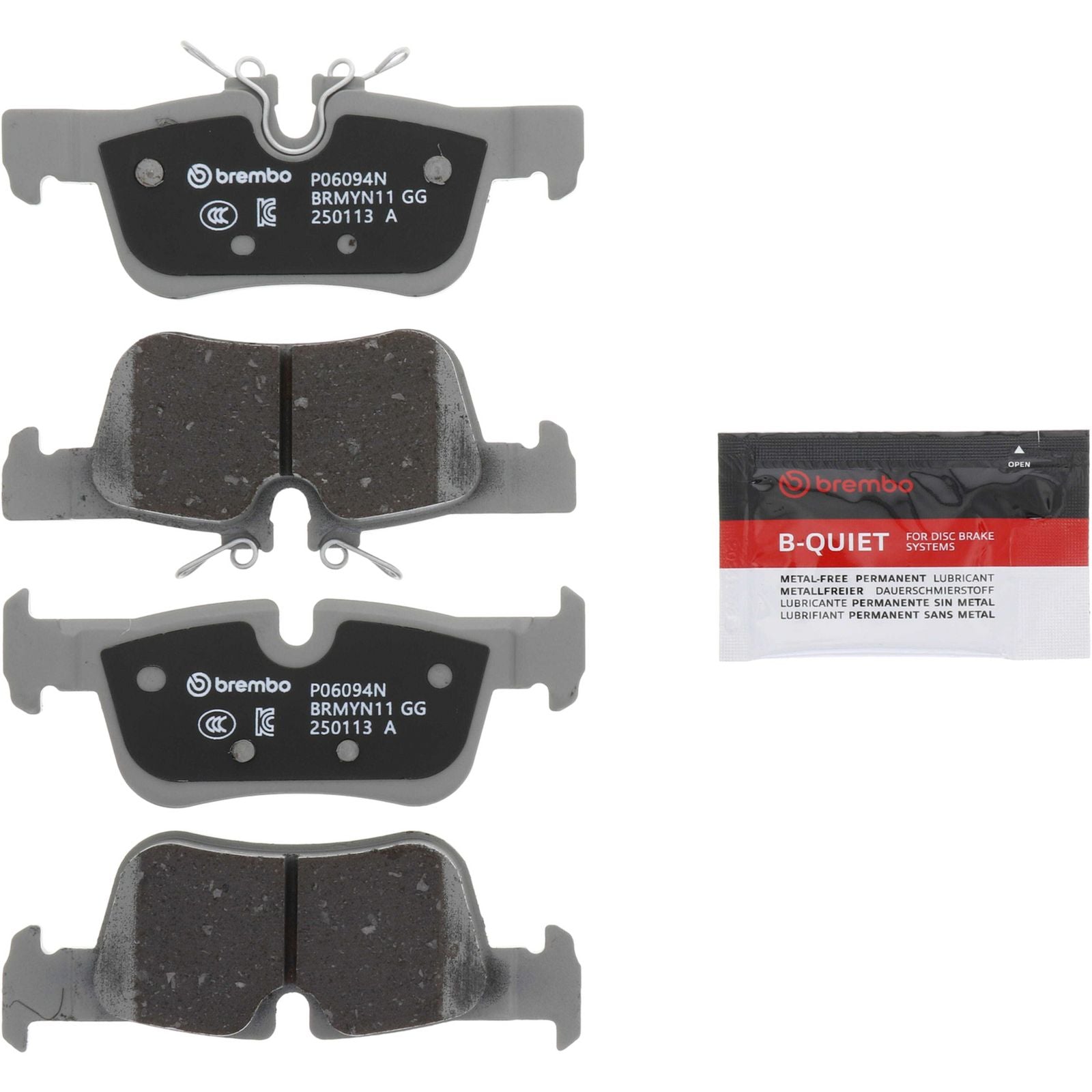 PRIME Ceramic Rear Disc Brake Pad Set - P06094N_01