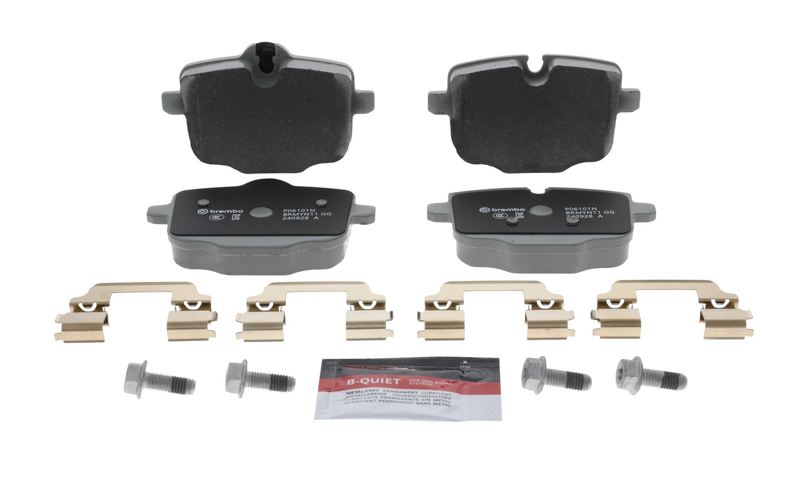 PRIME Ceramic Rear Disc Brake Pad Set - P06101N_03
