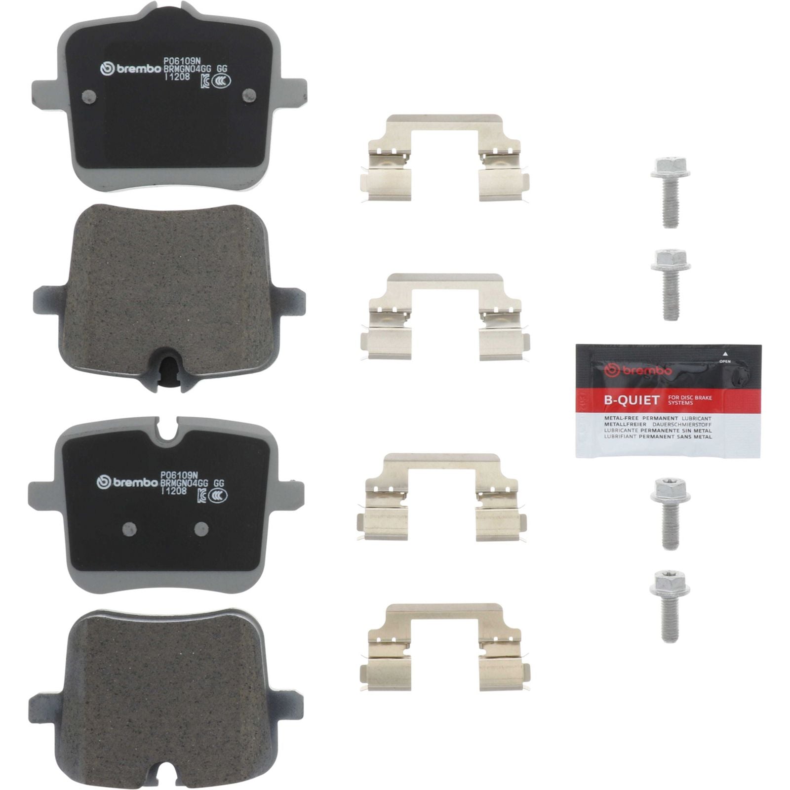 PRIME Ceramic Rear Disc Brake Pad Set - P06109N_01