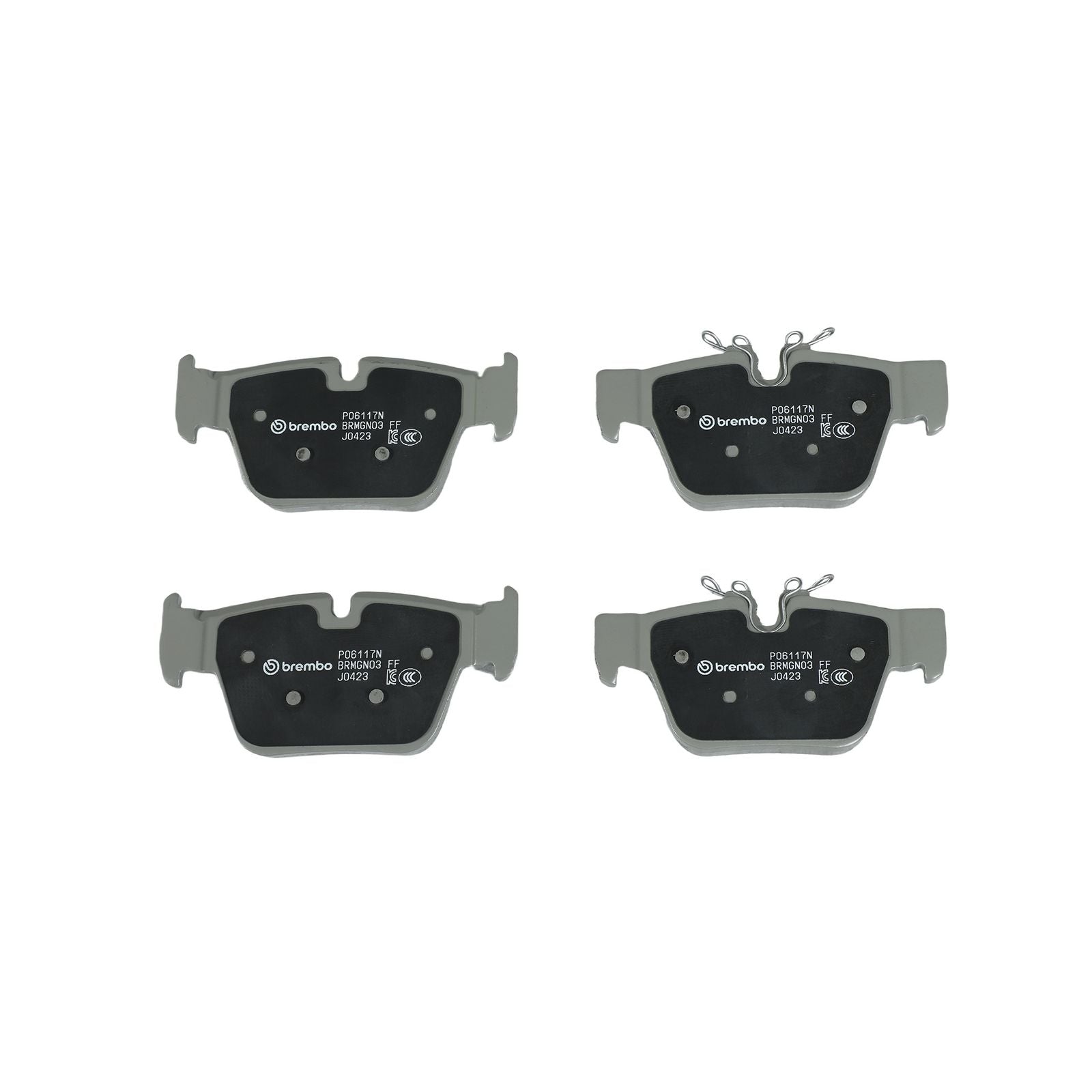 PRIME Ceramic Rear Disc Brake Pad Set - P06117N_03