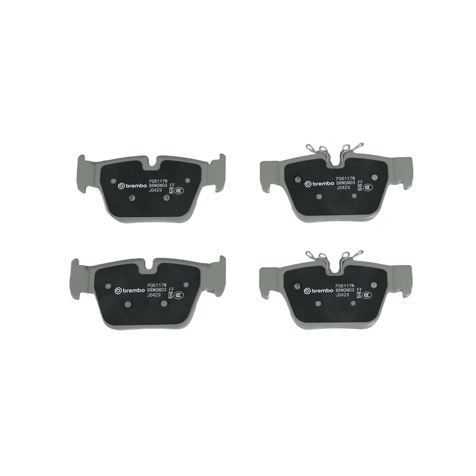 PRIME Ceramic Rear Disc Brake Pad Set - P06117N_03
