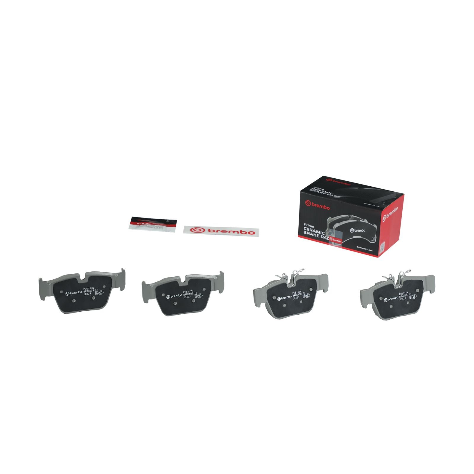 PRIME Ceramic Rear Disc Brake Pad Set - P06117N_04