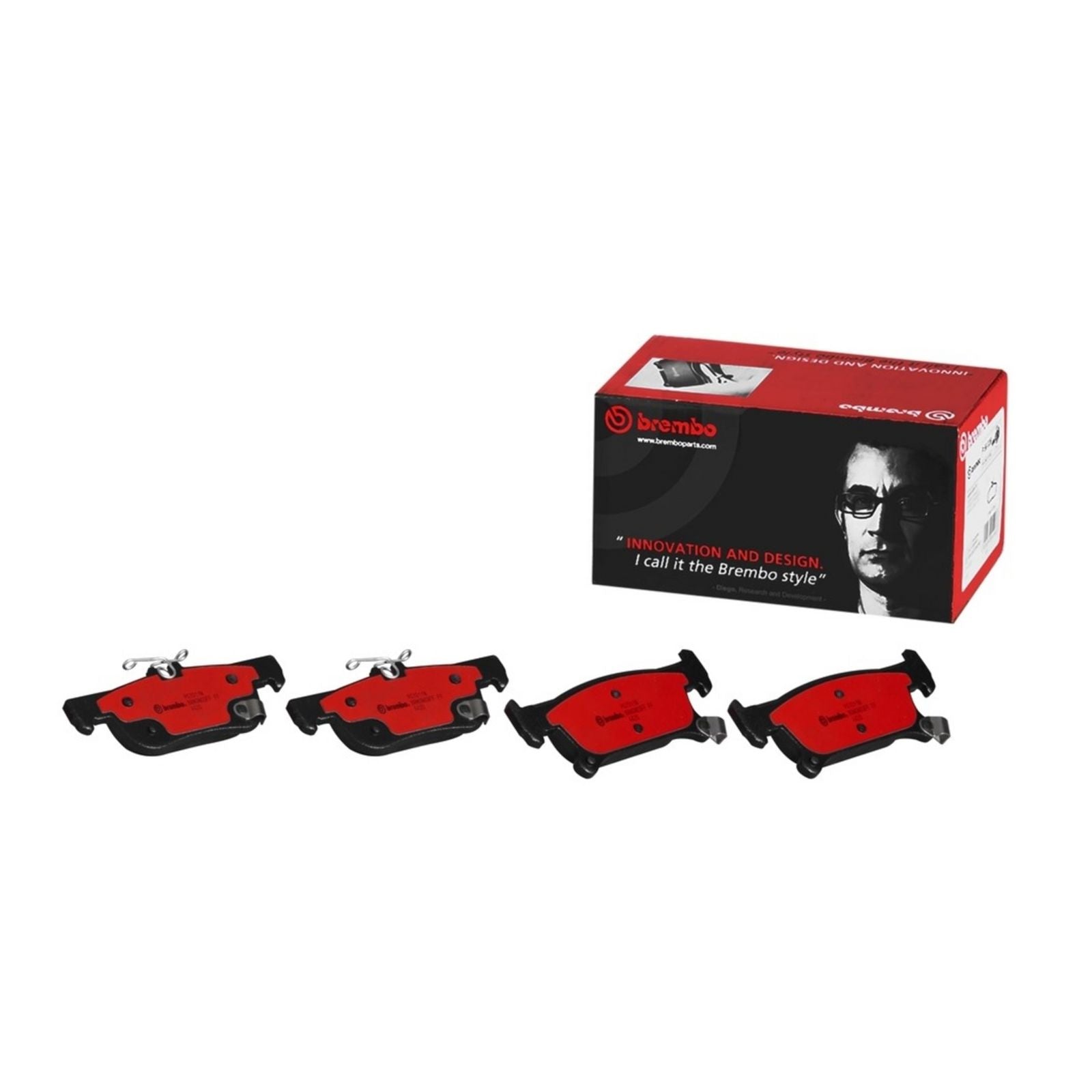 PRIME Ceramic Rear Disc Brake Pad Set - P07011N_01