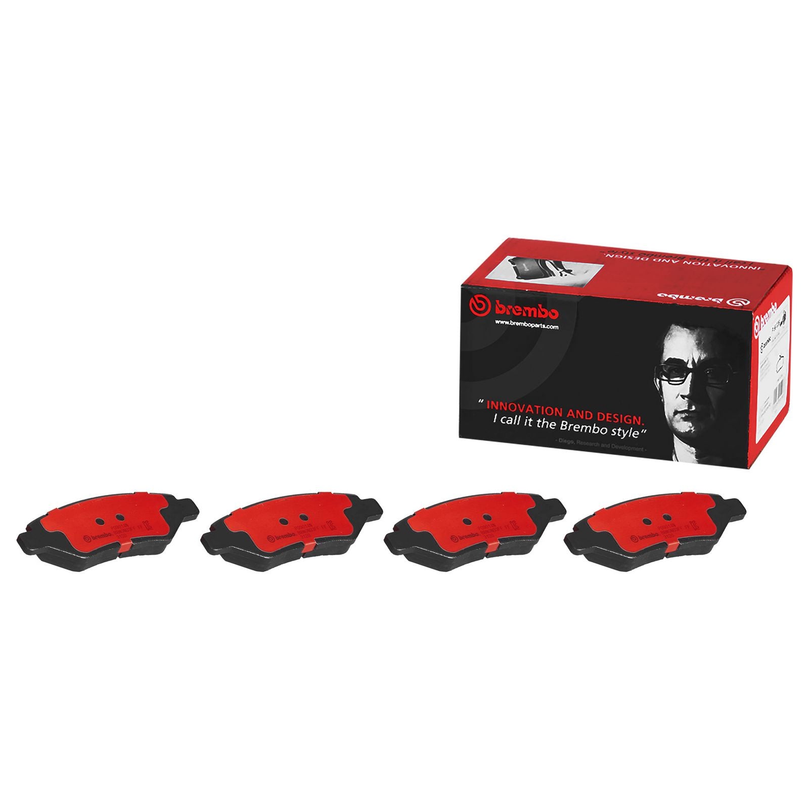 PRIME Ceramic Rear Disc Brake Pad Set - P09014N_01
