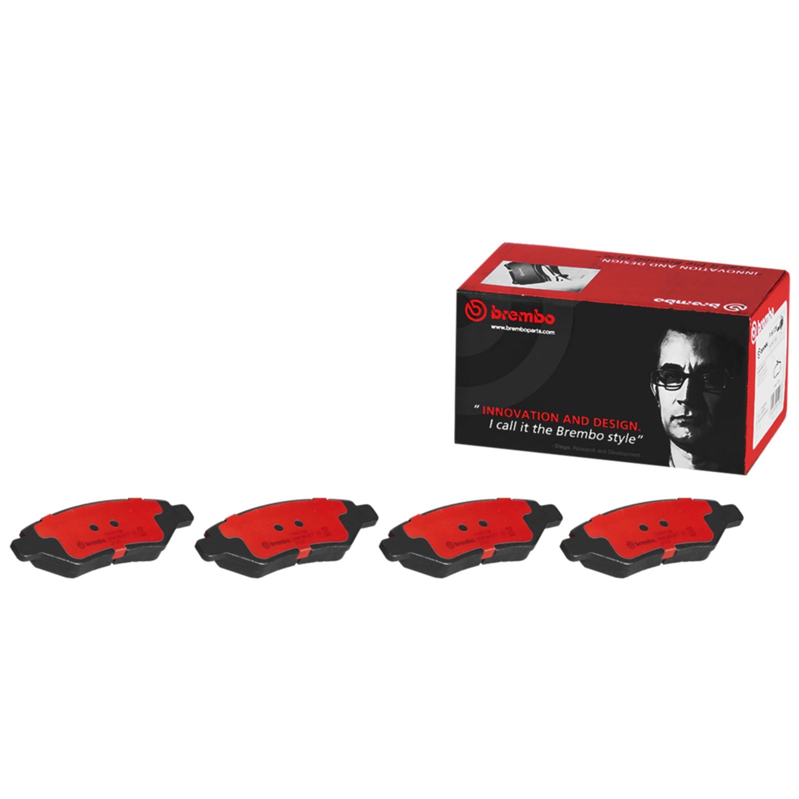 PRIME Ceramic Rear Disc Brake Pad Set - P09014N_01