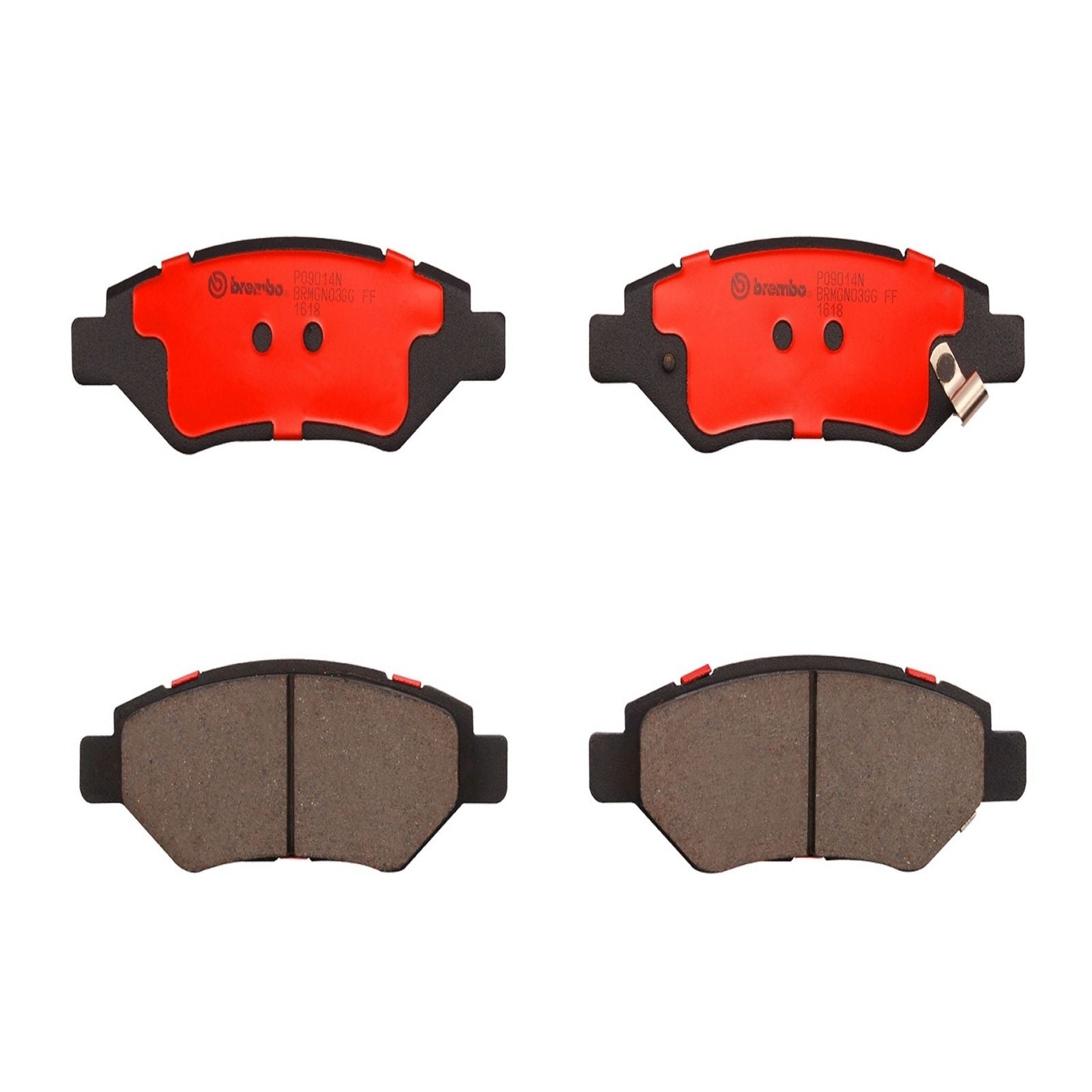 PRIME Ceramic Rear Disc Brake Pad Set - P09014N_02