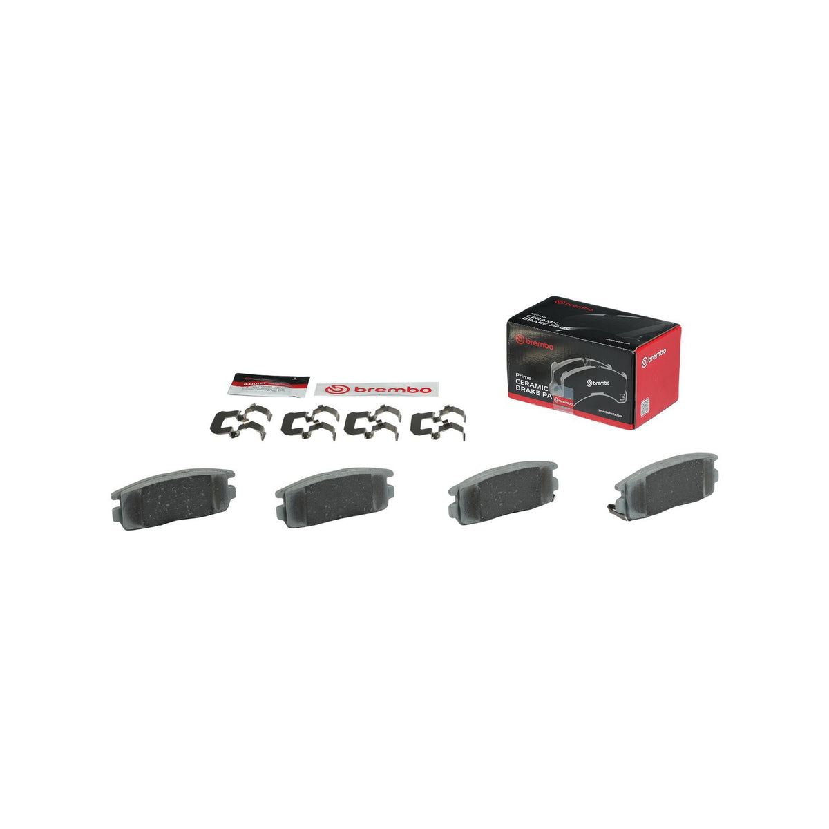 PRIME Ceramic Rear Disc Brake Pad Set - P10004N_01